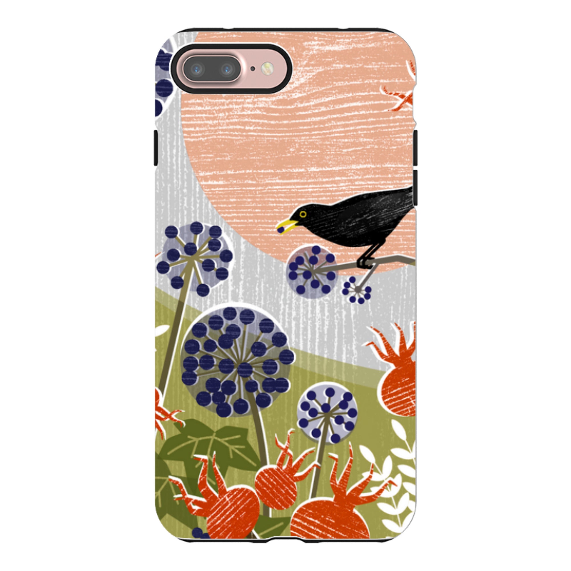 iPhone Tough Case - Blackbird And Ivy By Liane Payne