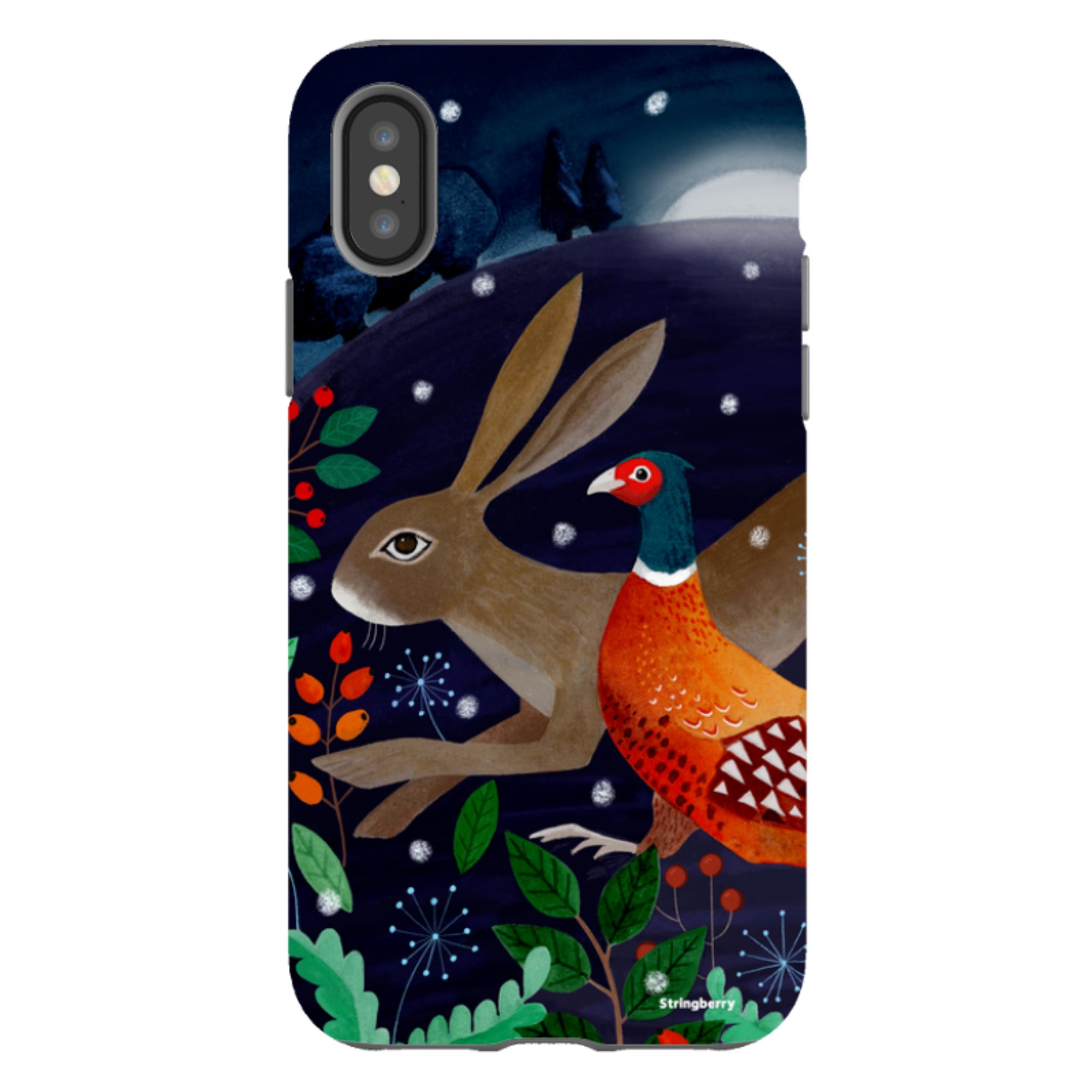 iPhone Tough Case - Xmas Party By Bex Parkin