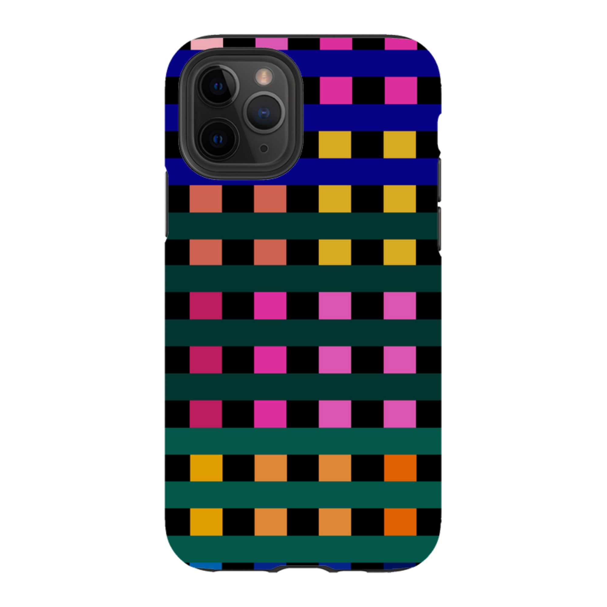 iPhone Tough Case - Newton Check By Kitty Joseph