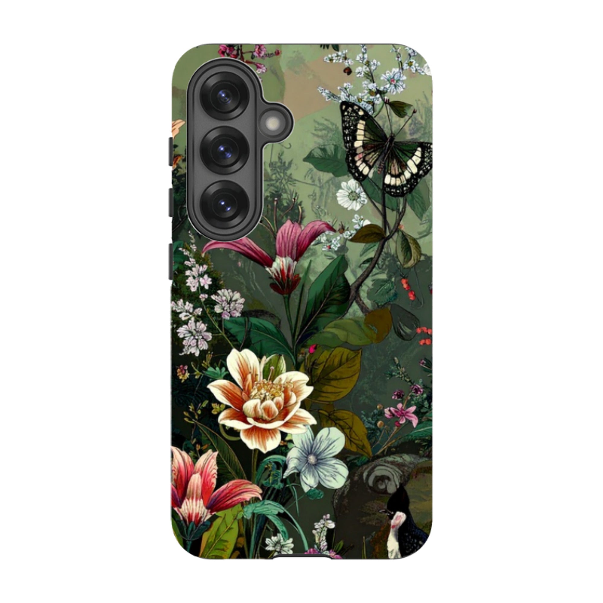 Samsung Tough Case - Green Vyne Butterfly