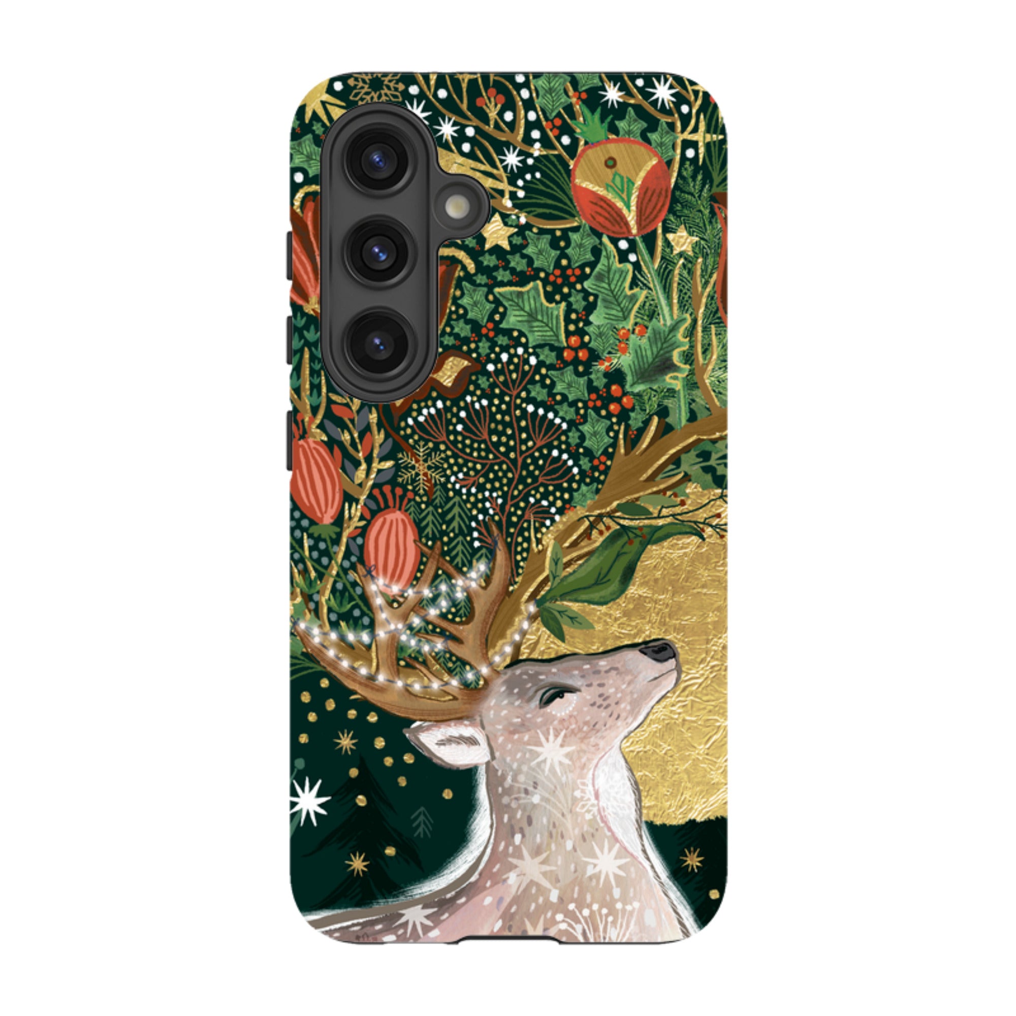 Samsung Tough Case - Winter Deer I By Emma Frances Grant