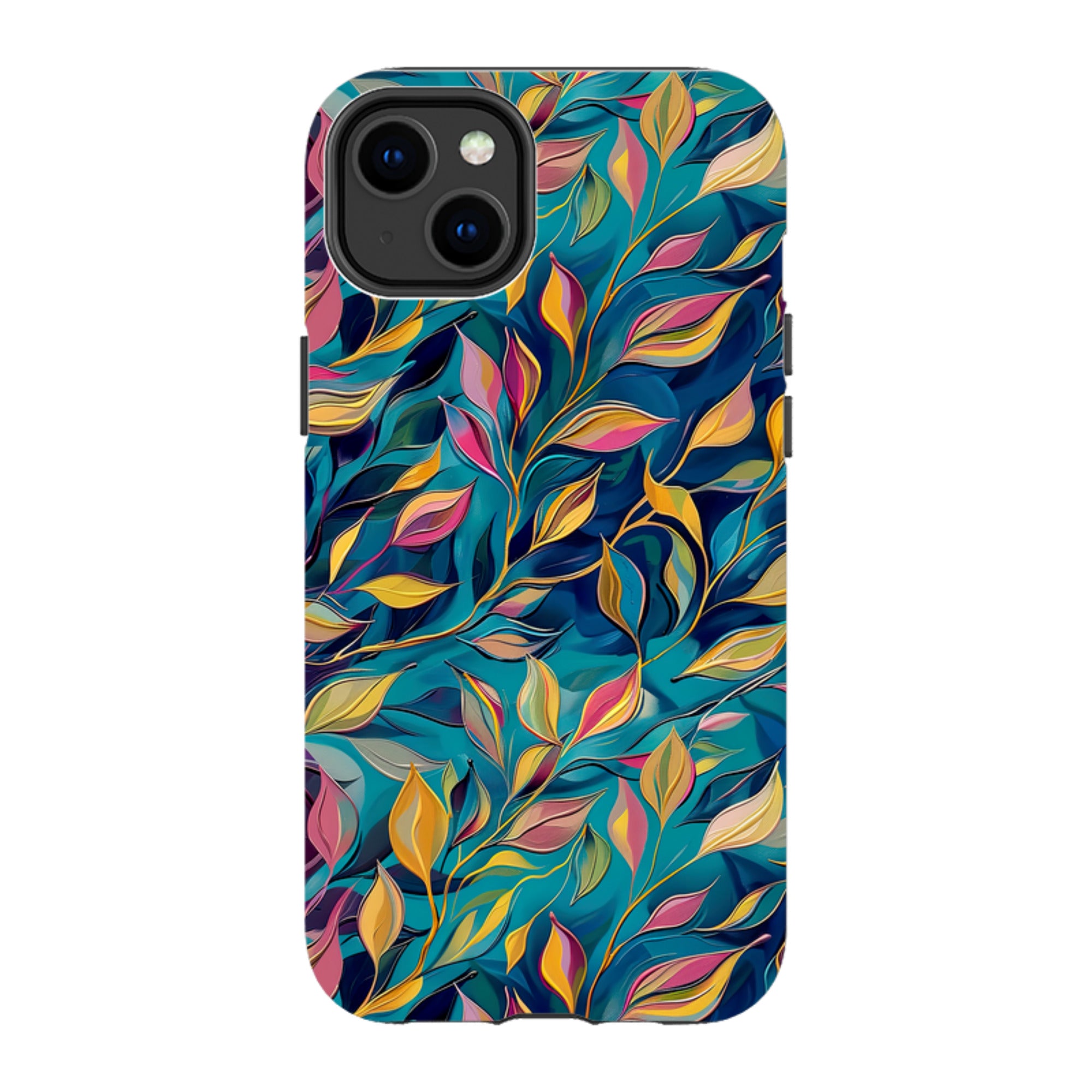 iPhone MagSafe Tough Case - Nutberry Leaves