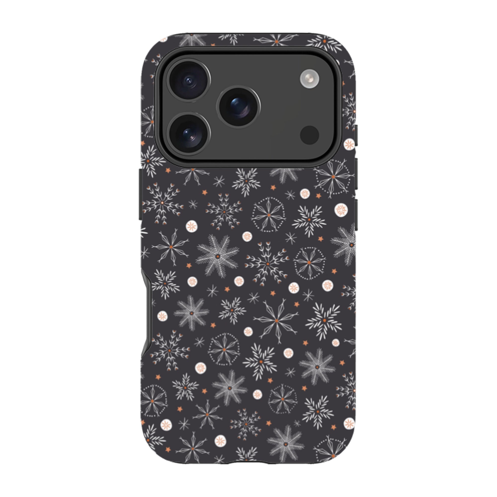 iPhone Tough Case - Christmas Snowflakes II By Ali Brookes