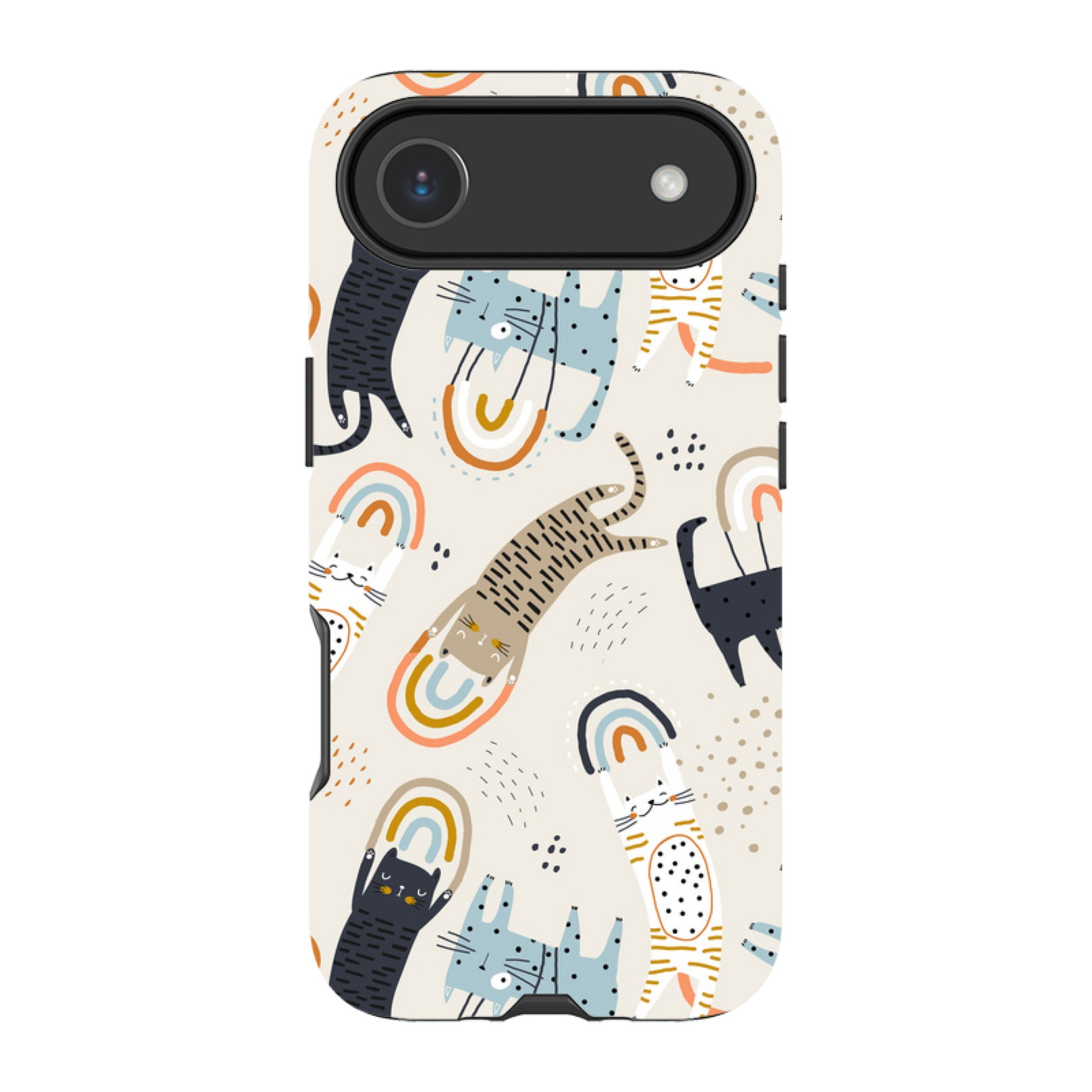 iPhone MagSafe Tough Case - Rainbow Cats