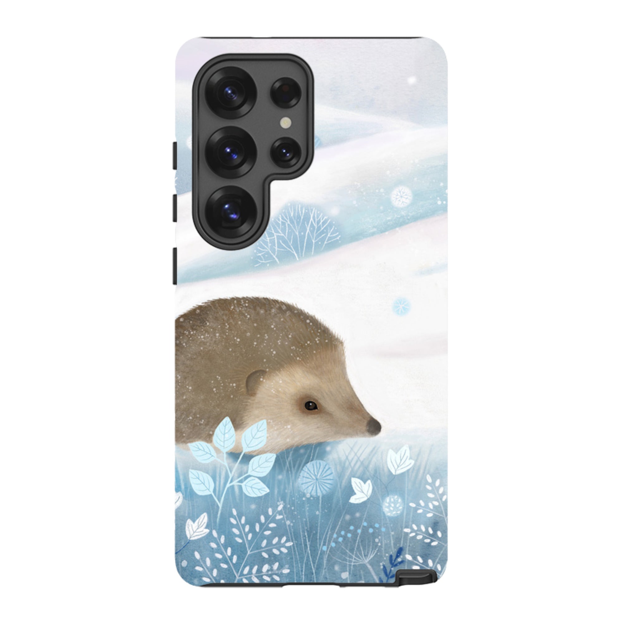 Samsung Tough Case - Winter Hedgehog By Bex Parkin