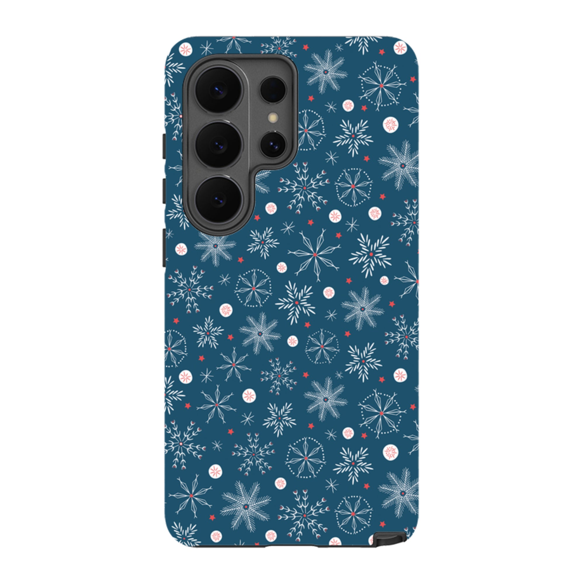 Samsung Tough Case - Christmas Snowflakes By Ali Brookes