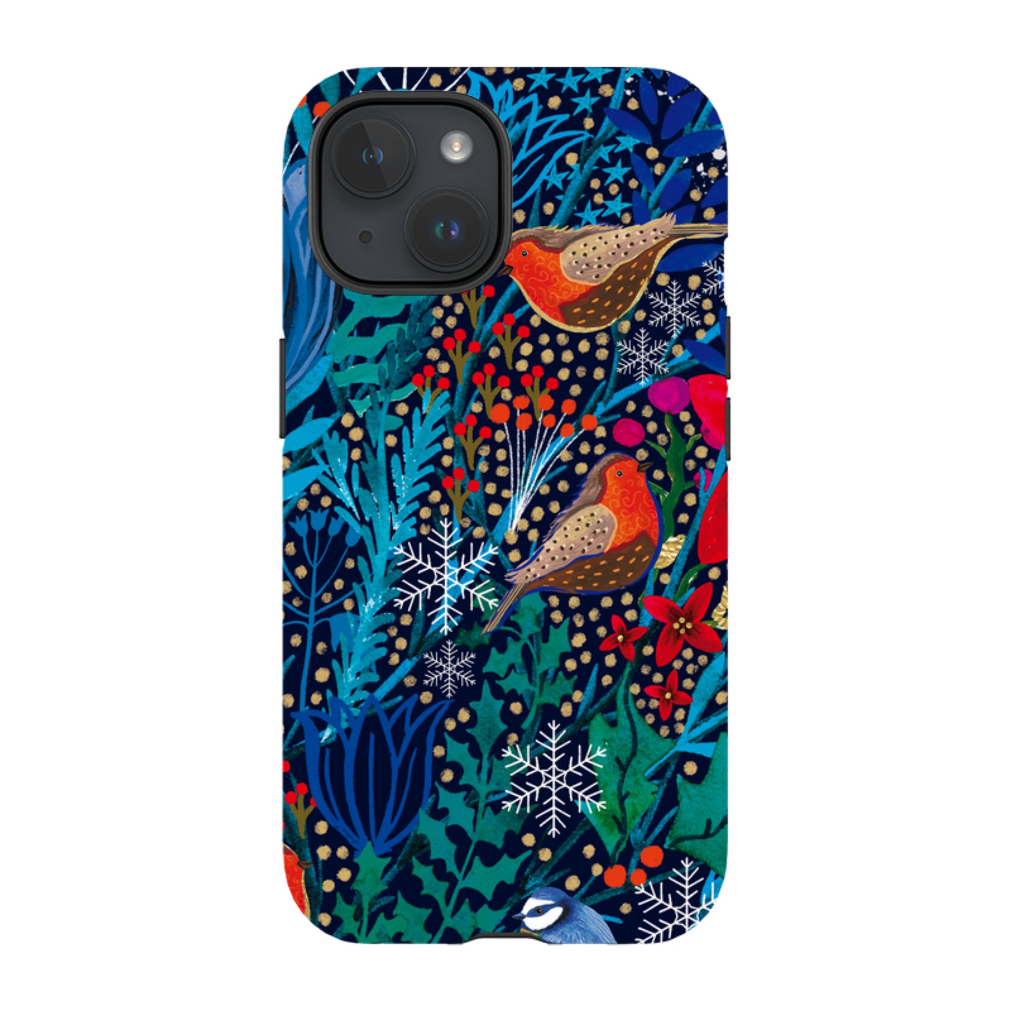 iPhone MagSafe Tough Case - Xmas Robin III By Emma Frances Grant