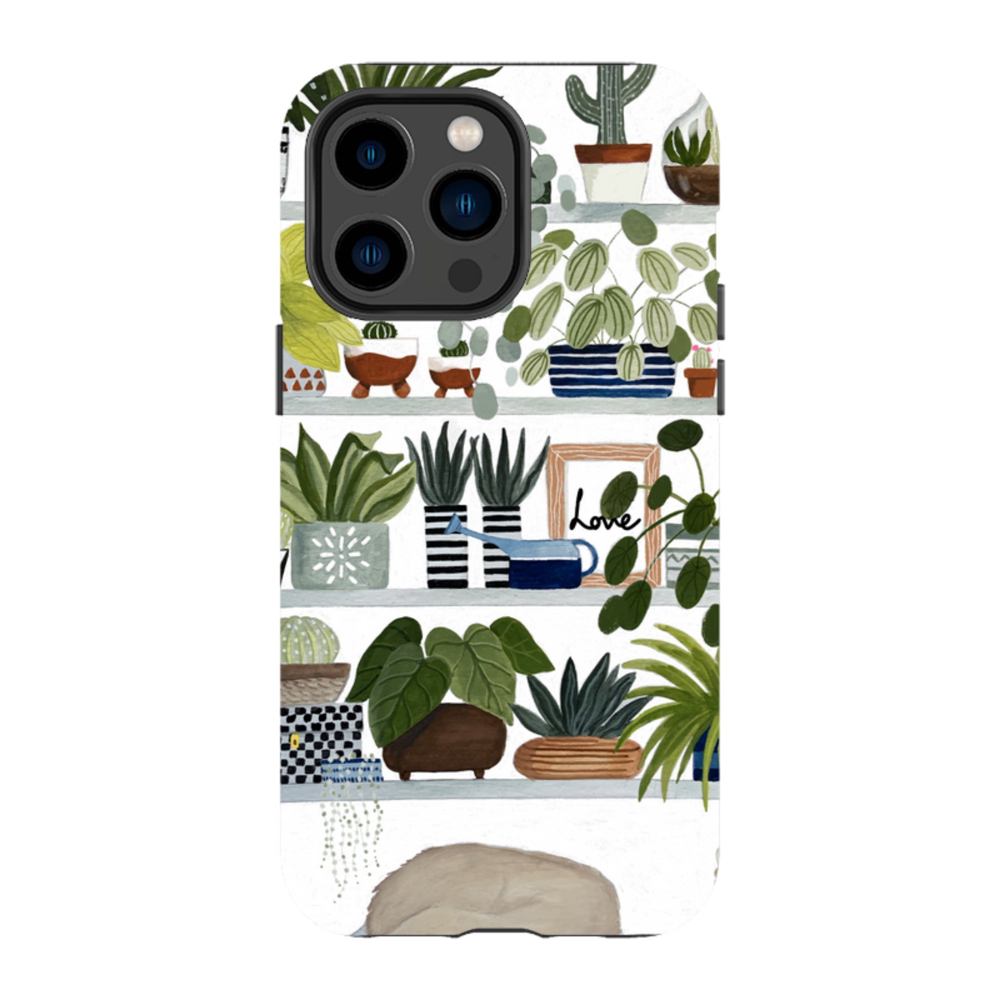 iPhone Tough Case - Plant Shelves By Bex Parkin