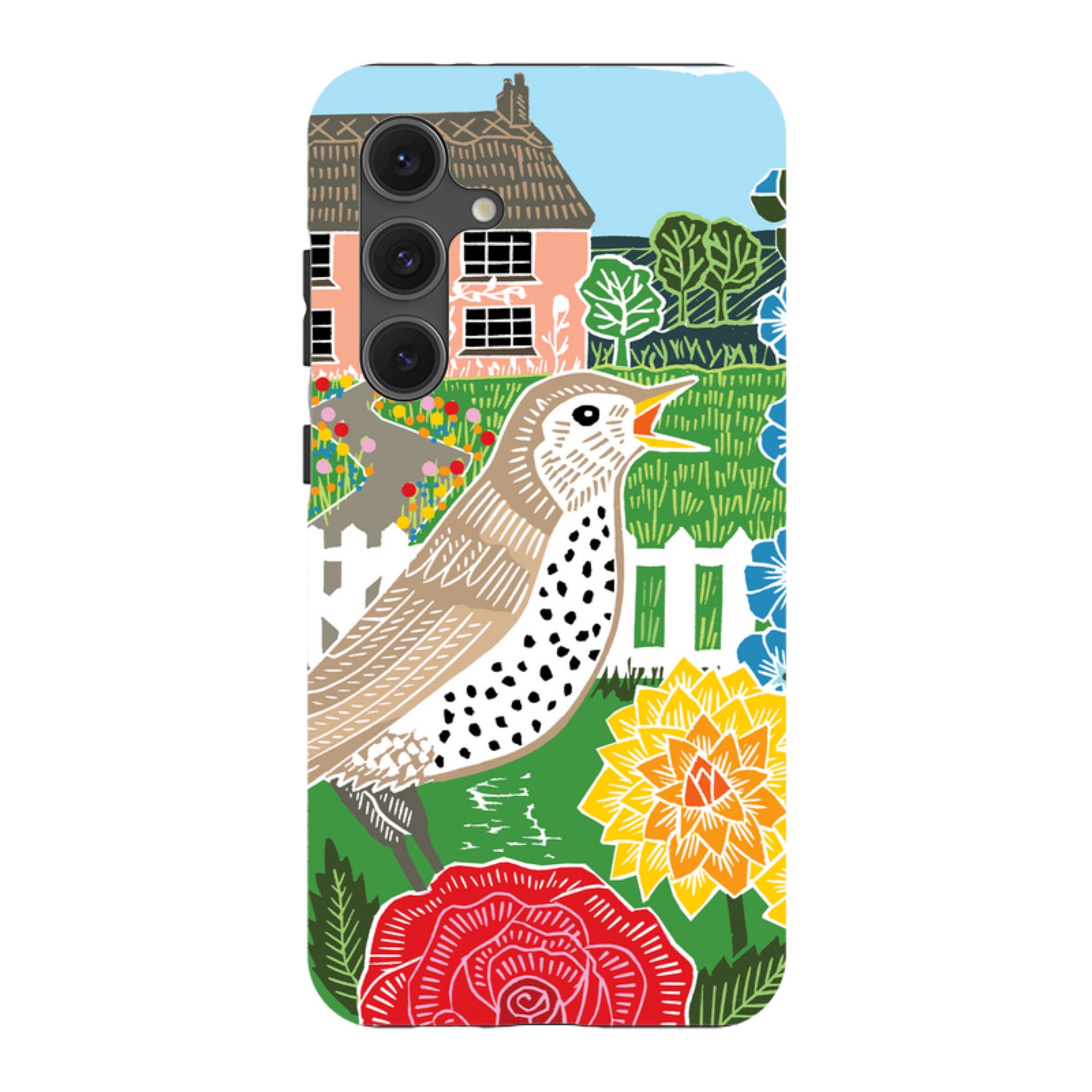 Samsung Tough Case - Cottage Garden By Kate Heiss