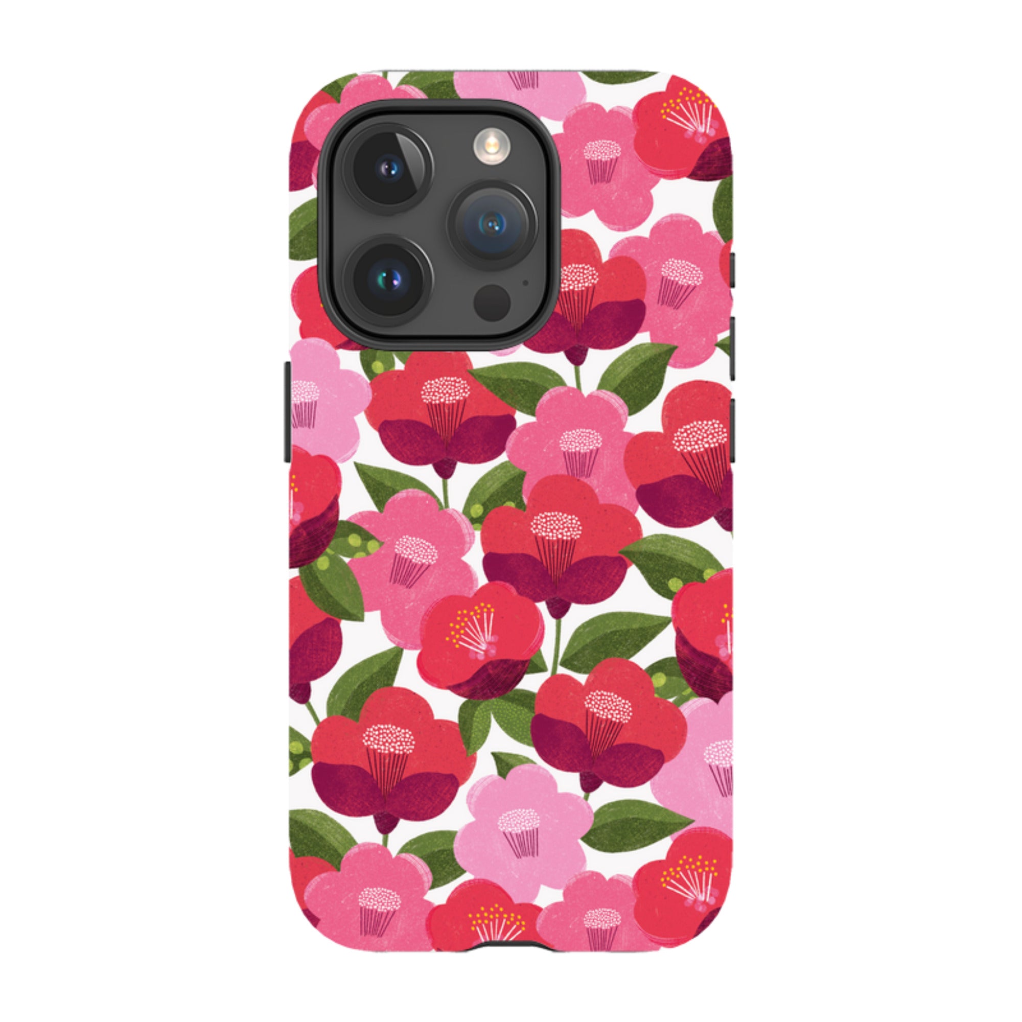 iPhone Tough Case - Camellia I By Ali Brookes