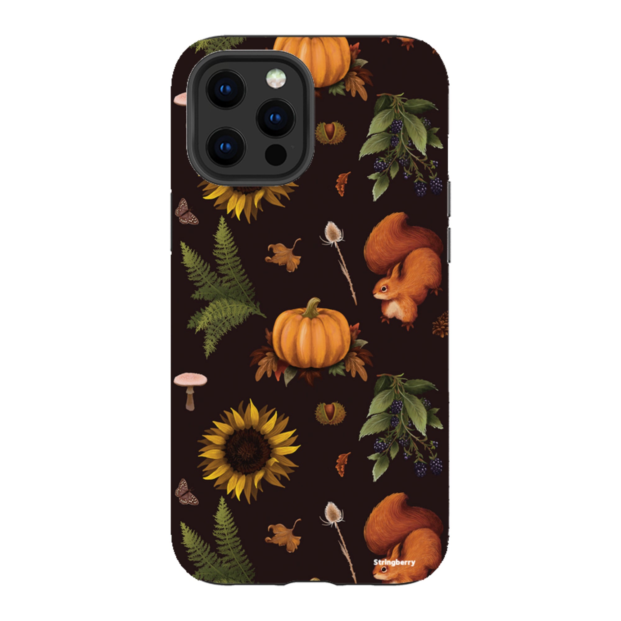 iPhone Tough Case - Autumn Pattern I By Anna Stead