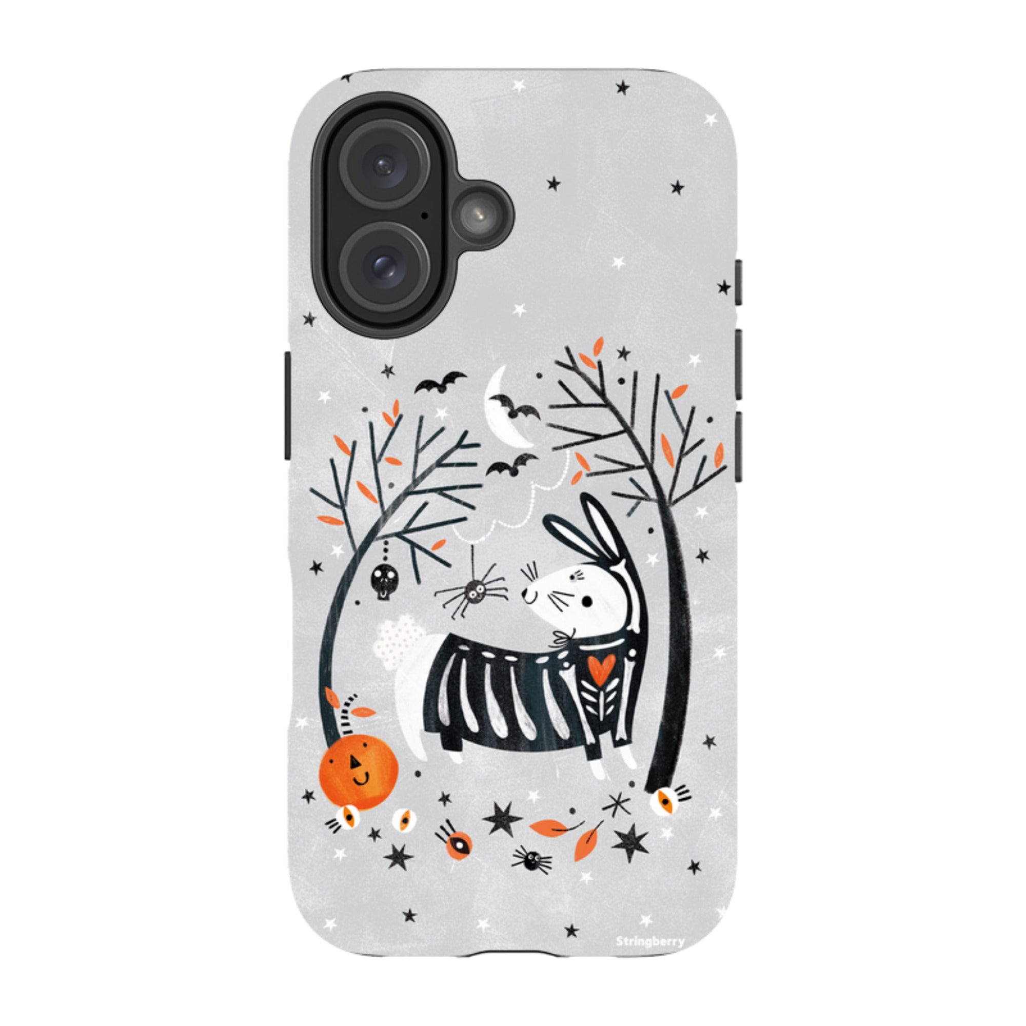 iPhone Tough Case - Spooky Rabbit By Ali Brookes