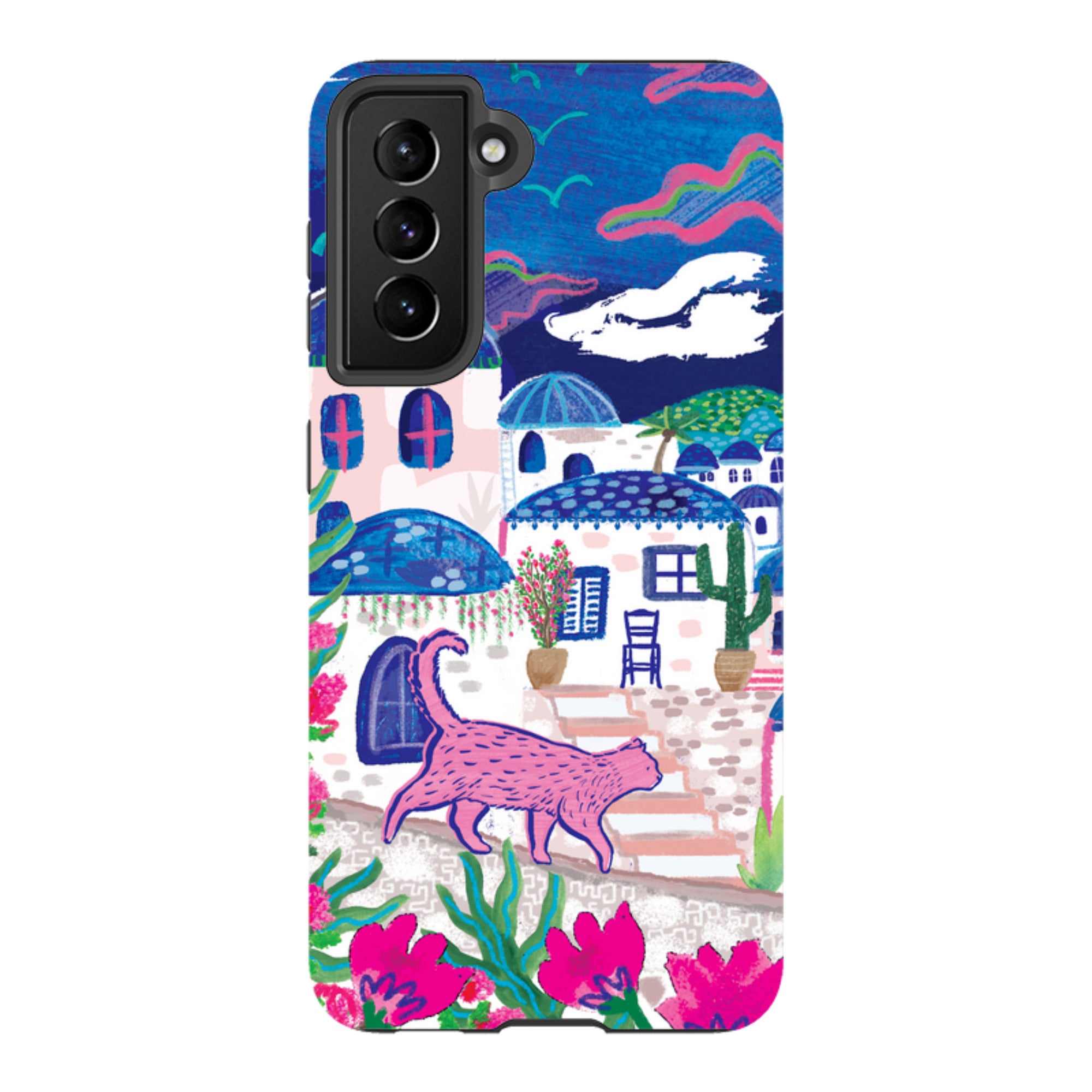 Samsung Tough  Case - Sapphire Seas By Emma Frances Grant