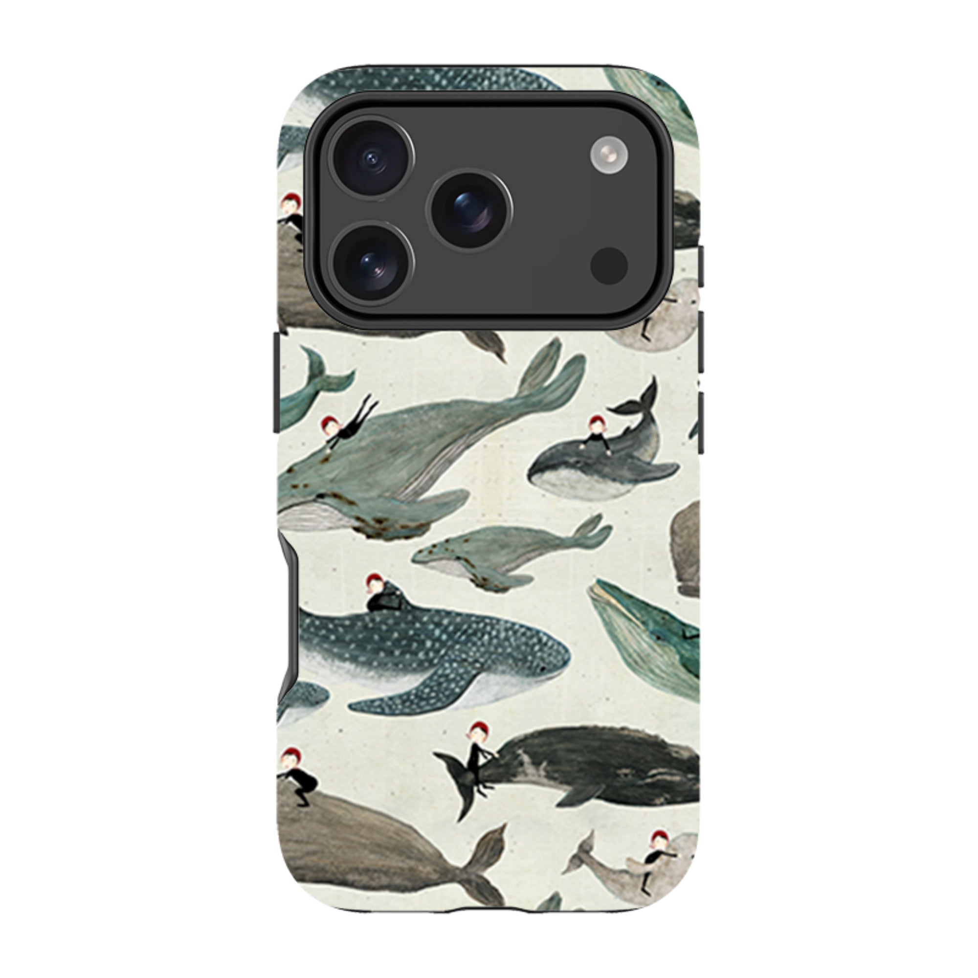 iPhone Tough Case - Whale Rider By Katherine Quinn