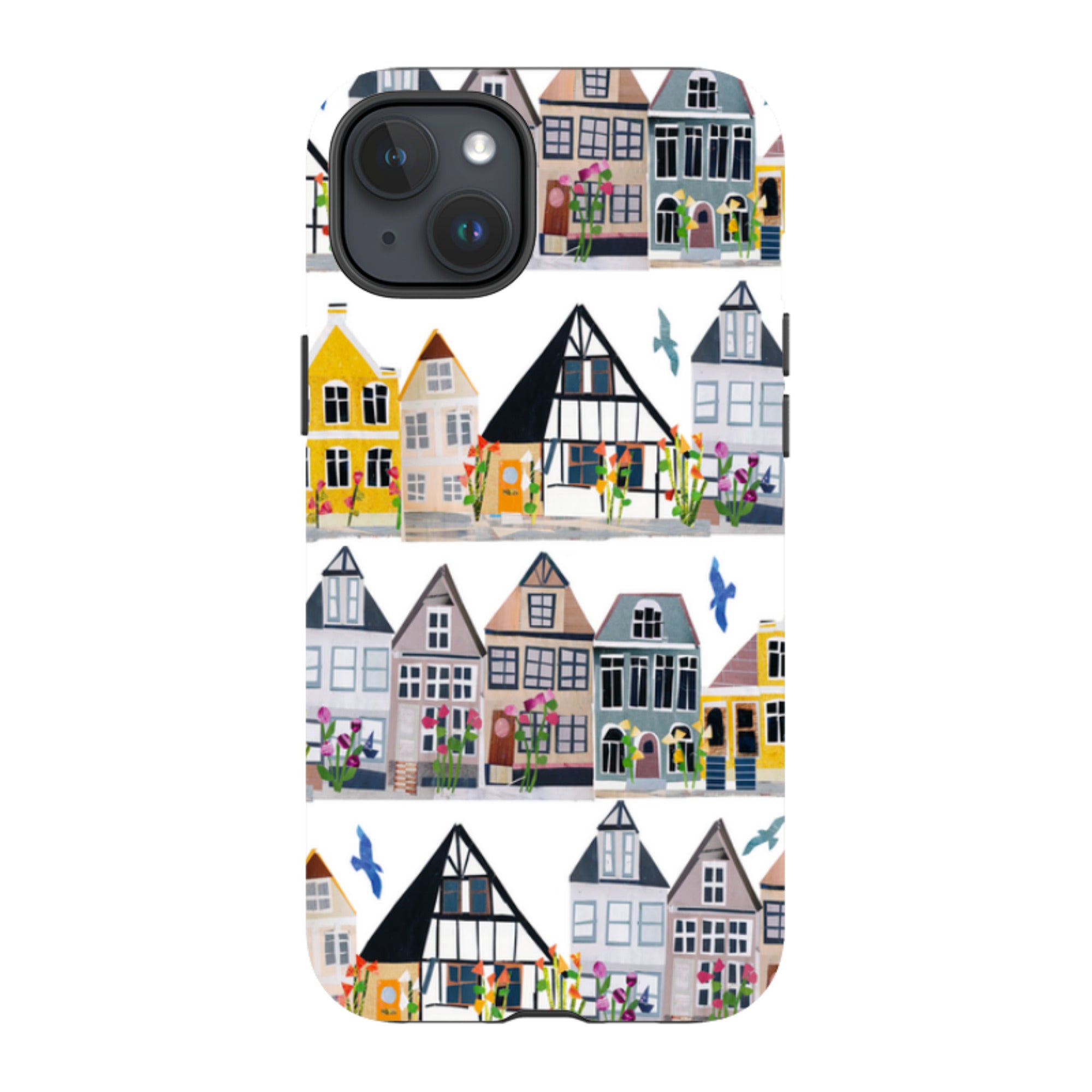 iPhone Tough Case - Danish Houses By Tracey English