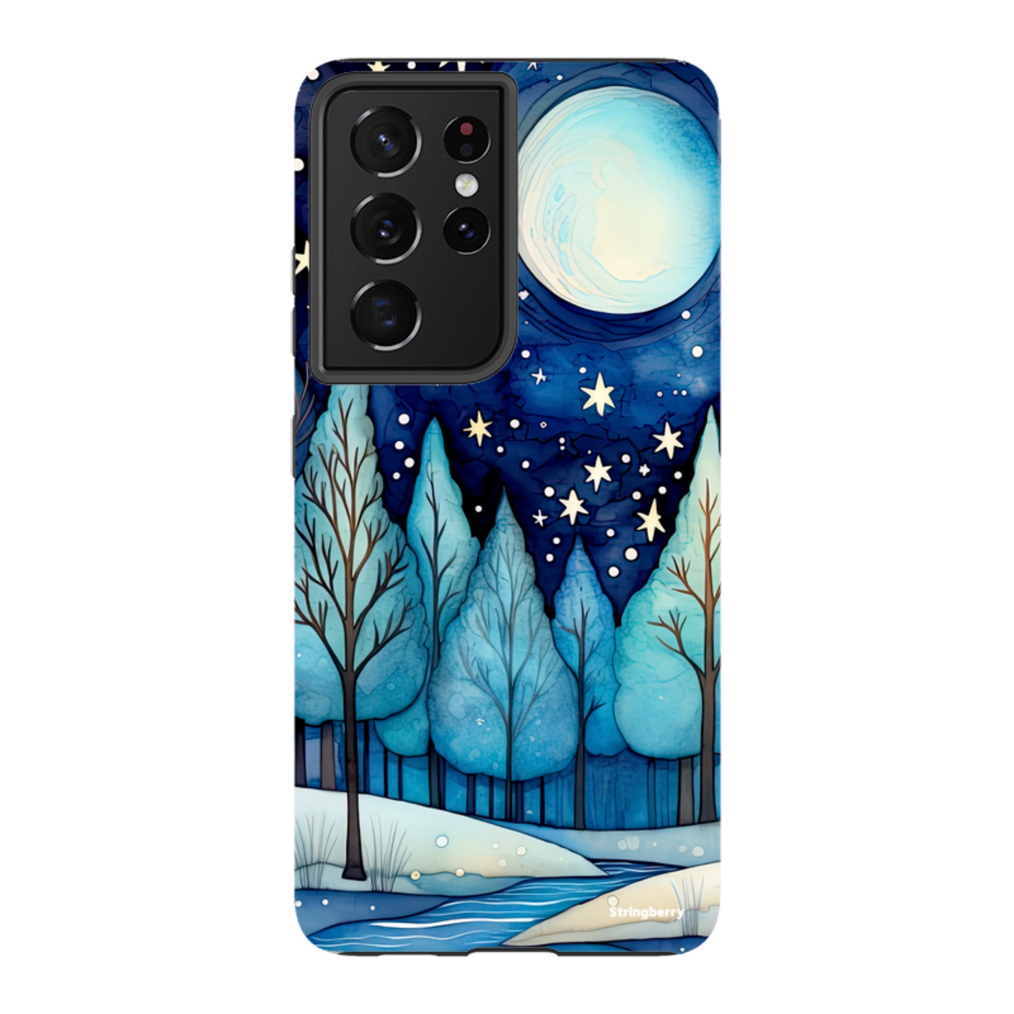 Samsung Tough Case - Blue Ice Canal