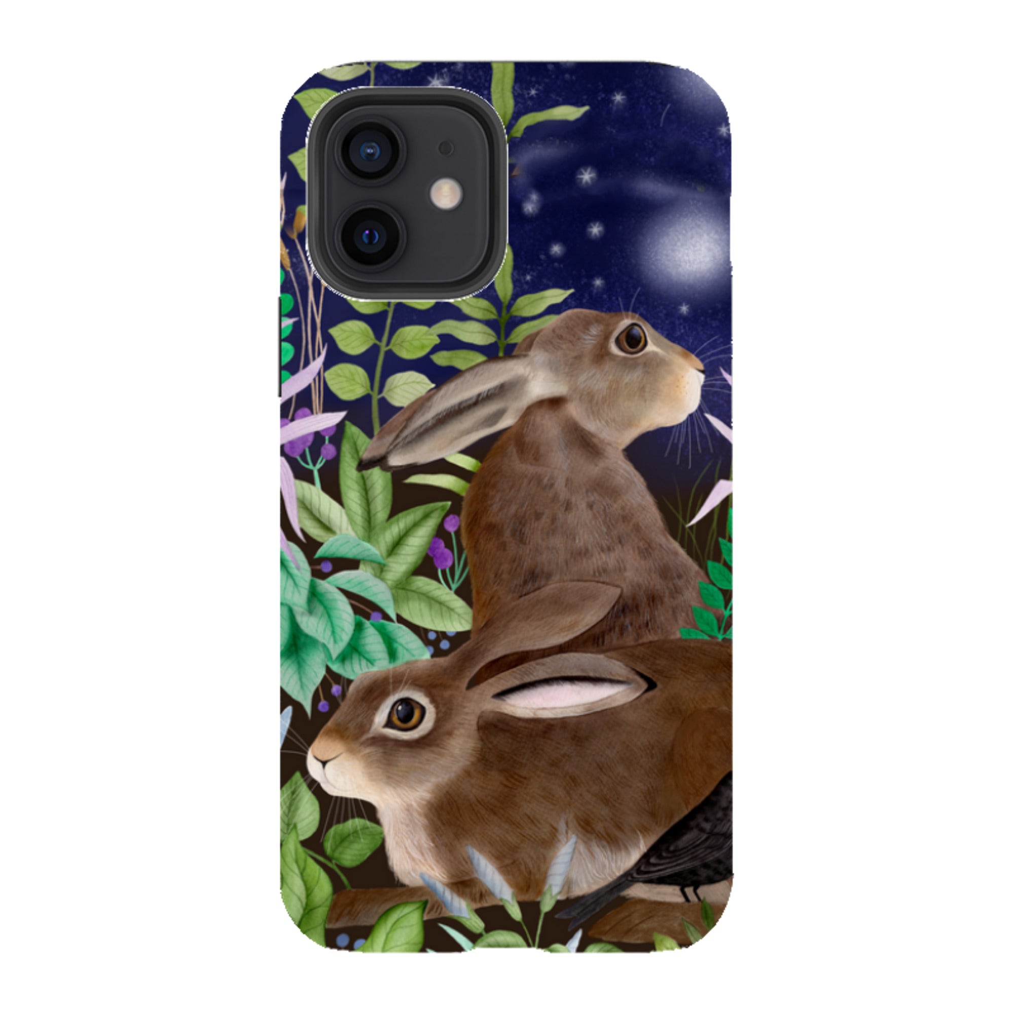 iPhone Tough Case - Hares By Bex Parkin