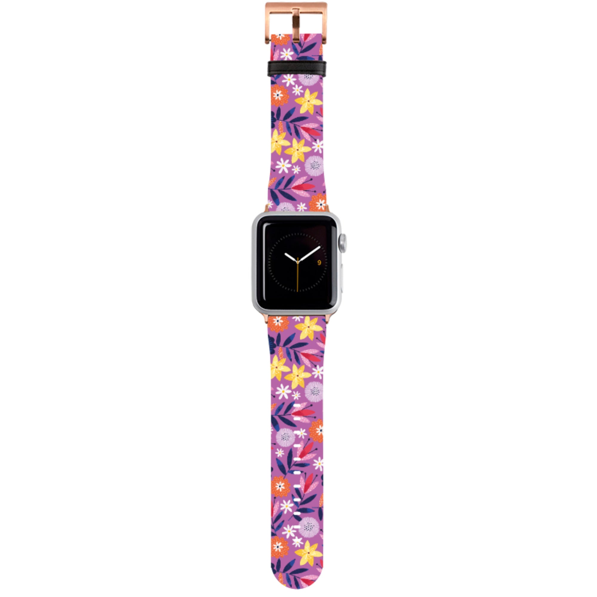 Scattered Flowers I Apple Watch Strap By Ali Brookes