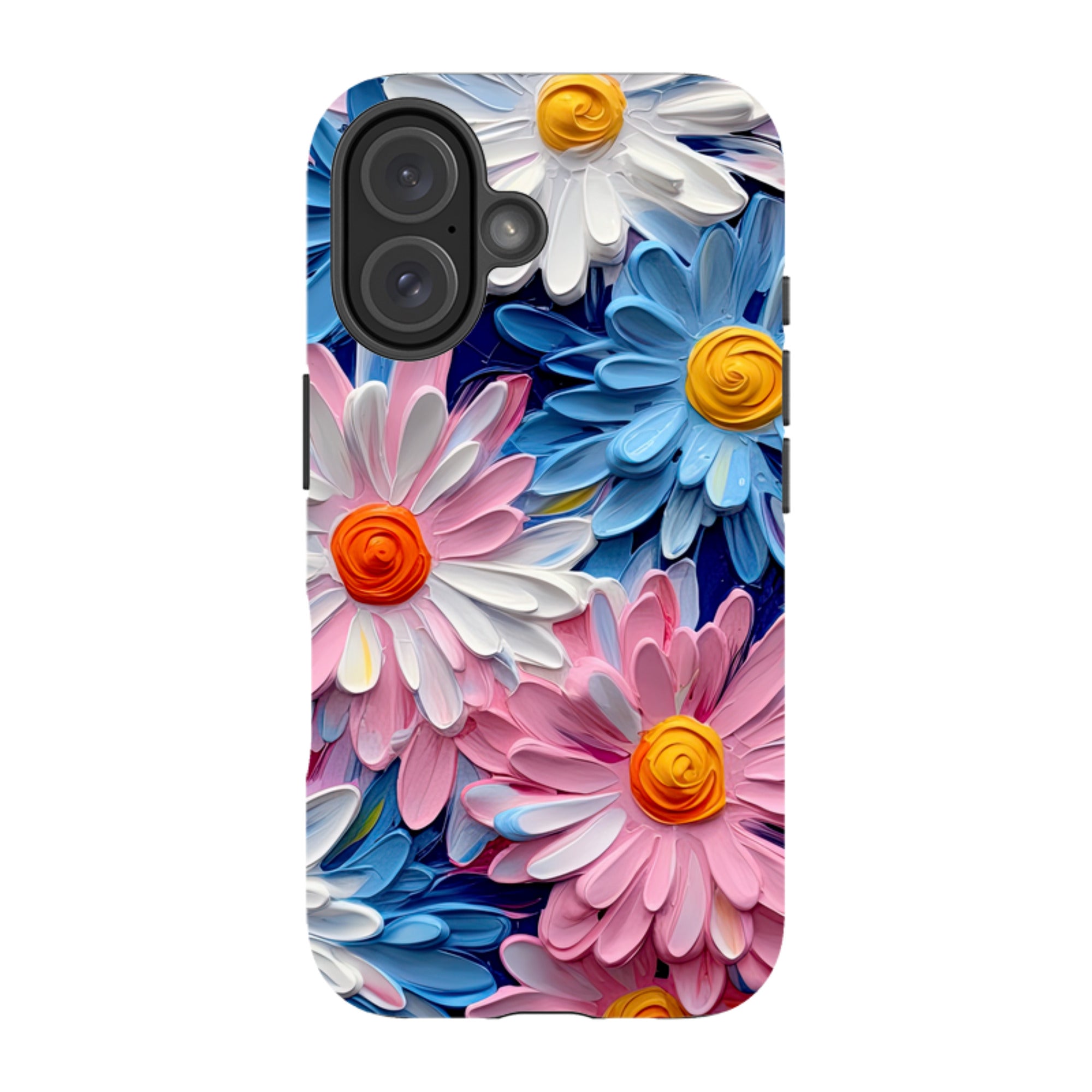 iPhone MagSafe Tough Case - Pink Daisies