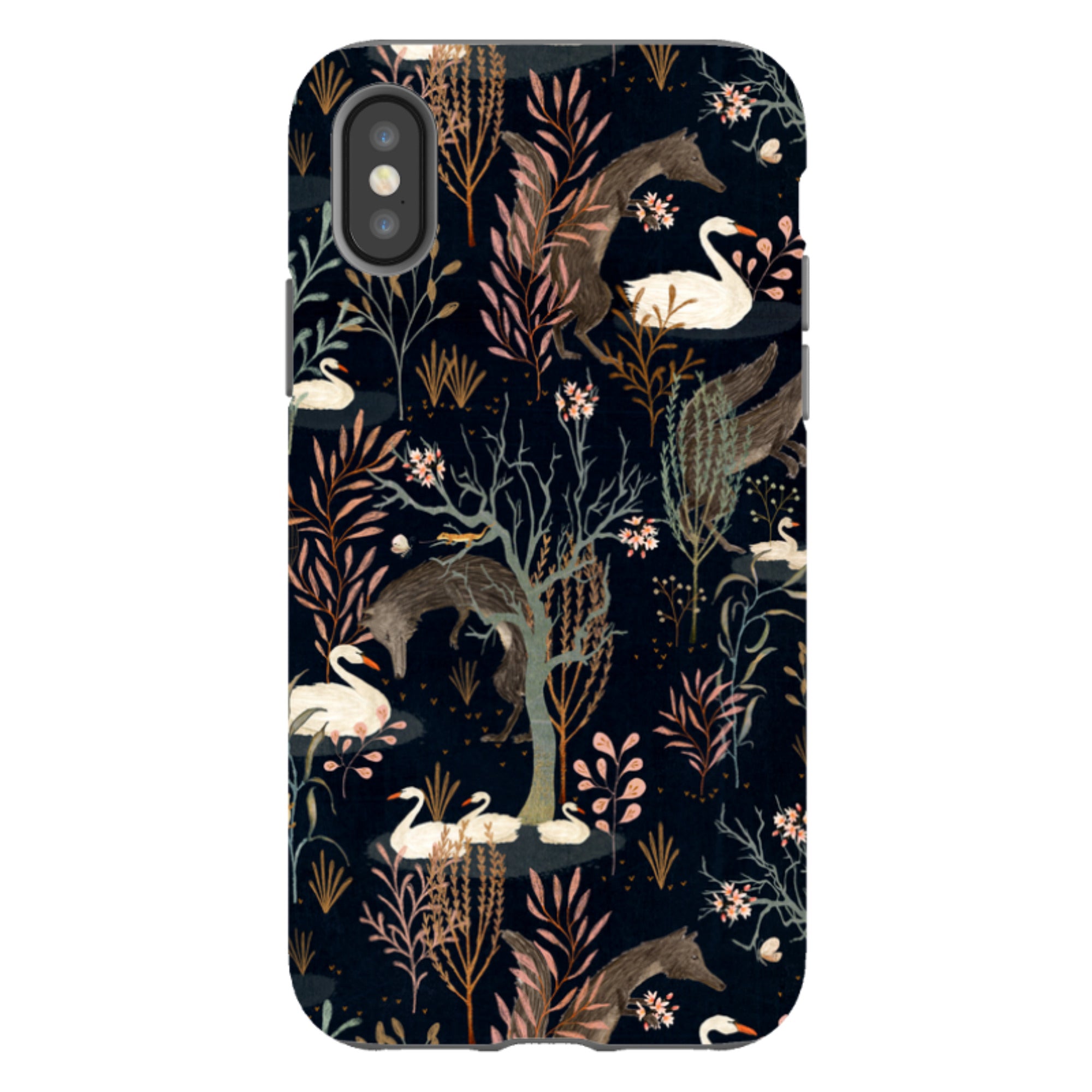 iPhone Tough Case - Black Forest By Katherine Quinn