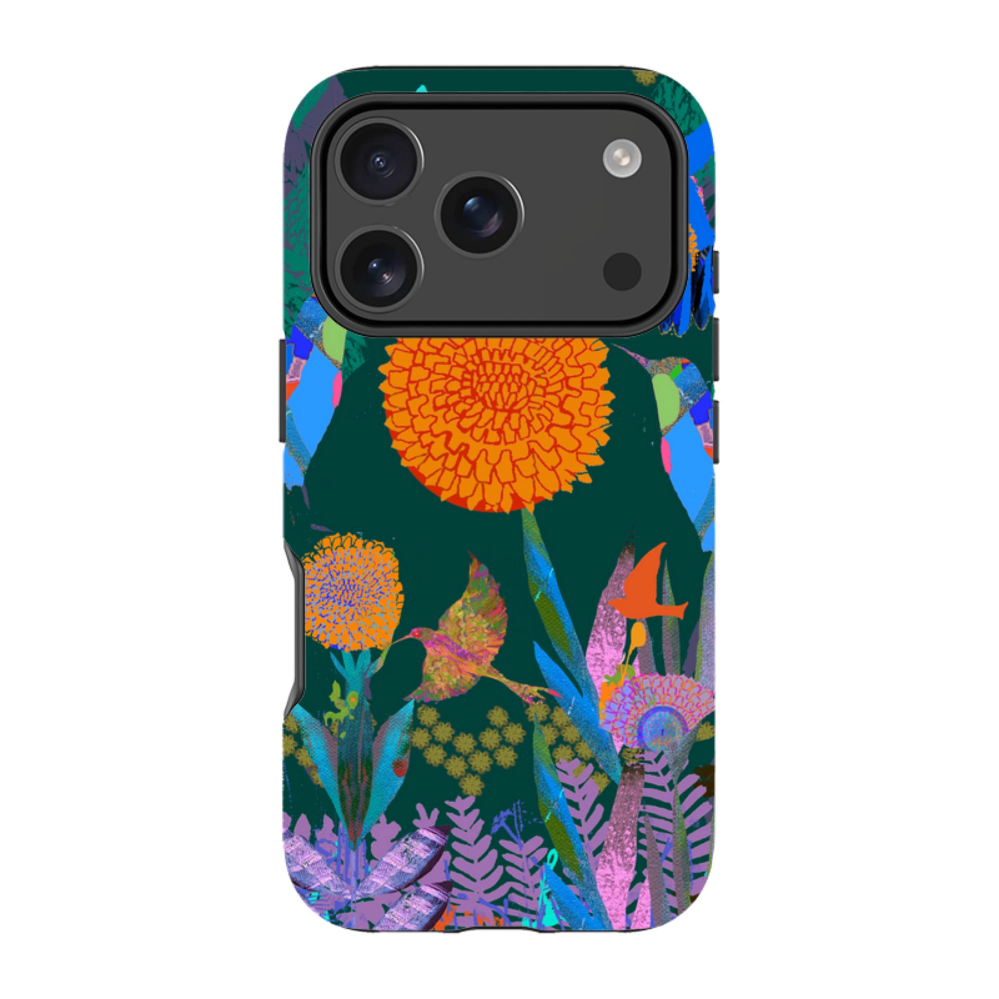 iPhone Tough Case - Hummingbird Forest By Tiffany Lynch