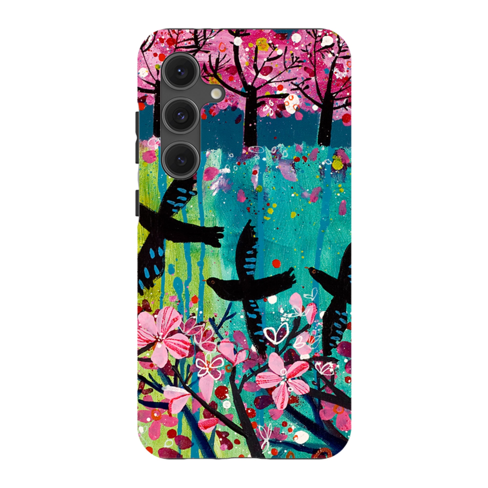 Samsung Tough Case - Blackbirds By Claire West