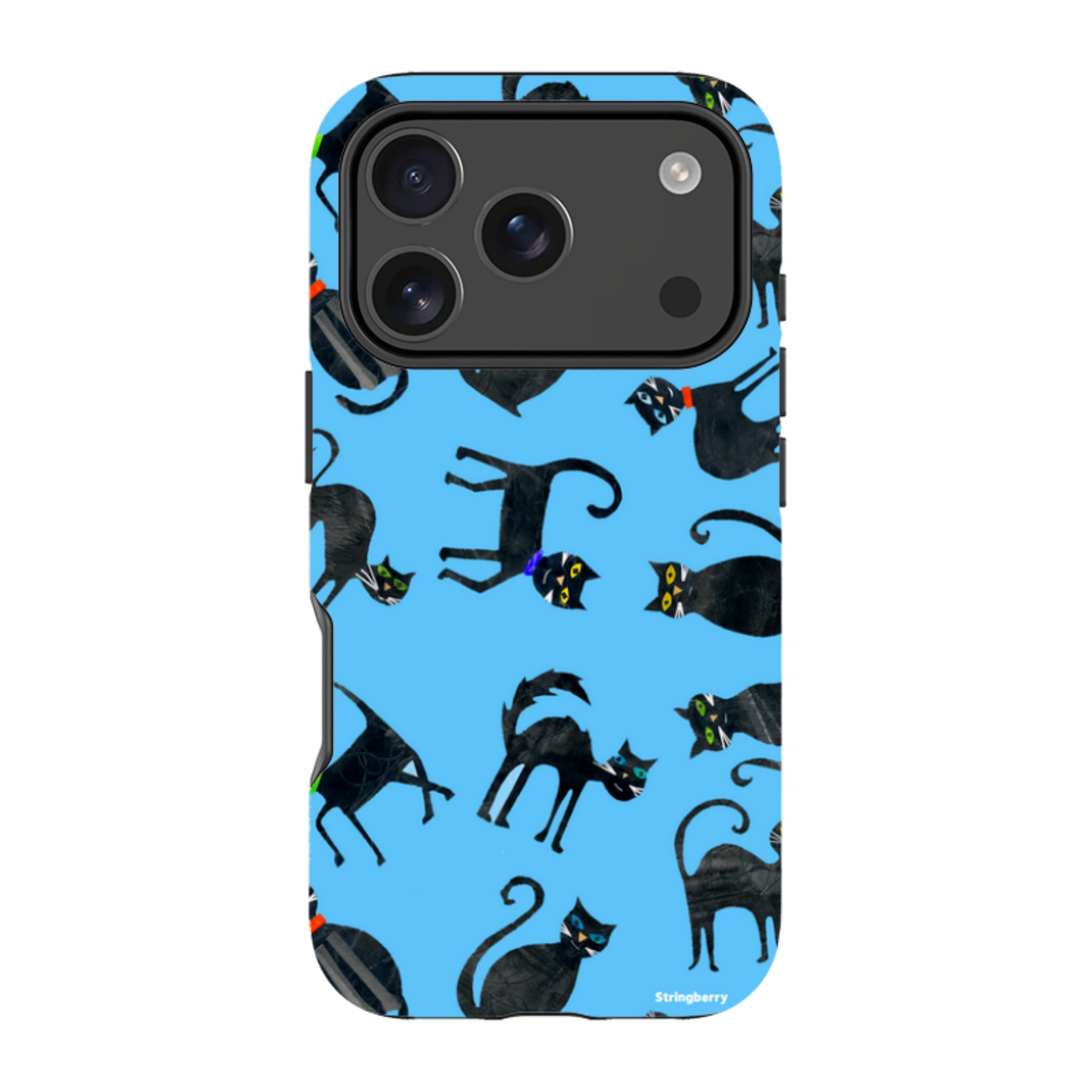 iPhone Tough Case - Tossed Cats By Tracey English