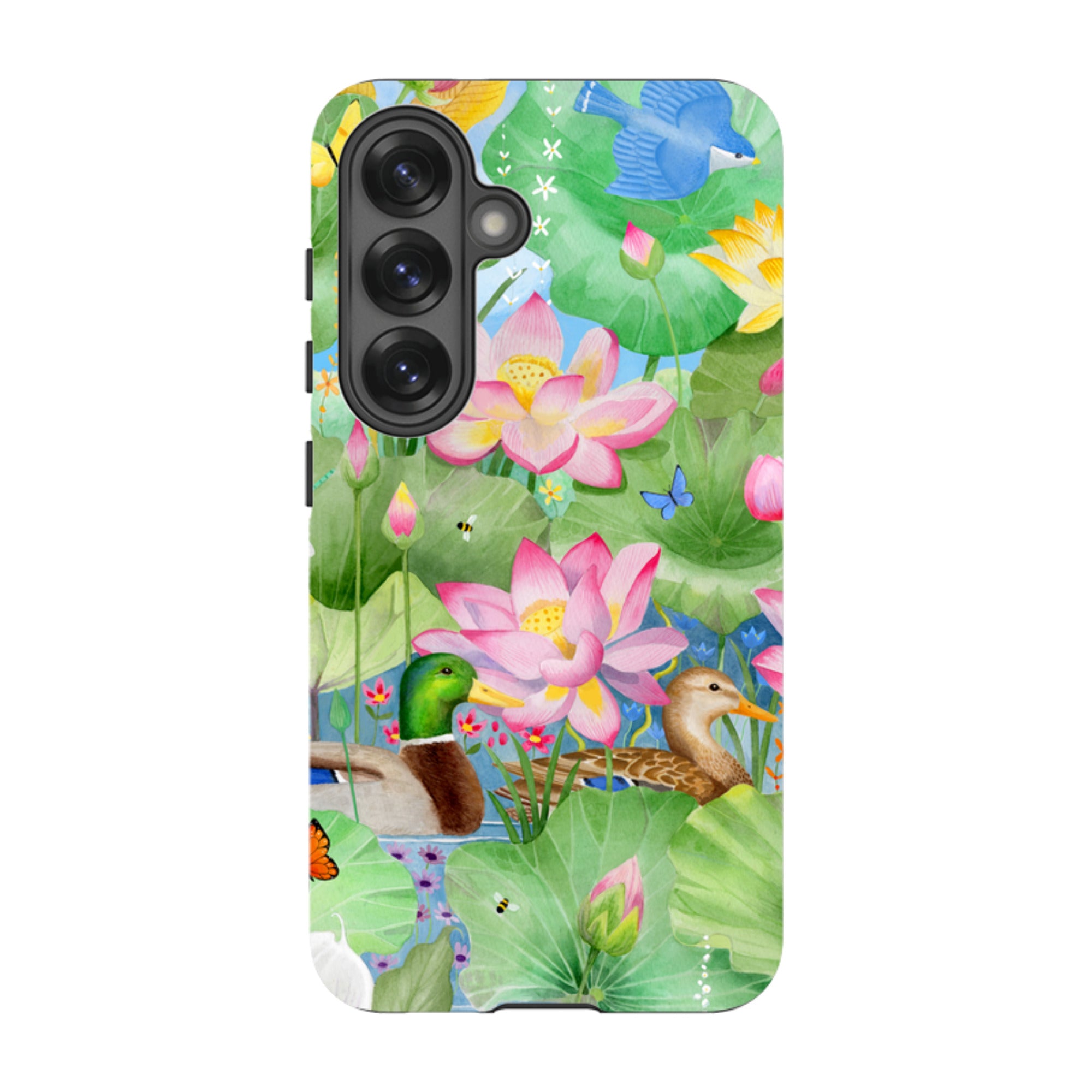 Samsung Tough Case - Waterlily Pond By Bex Parkin