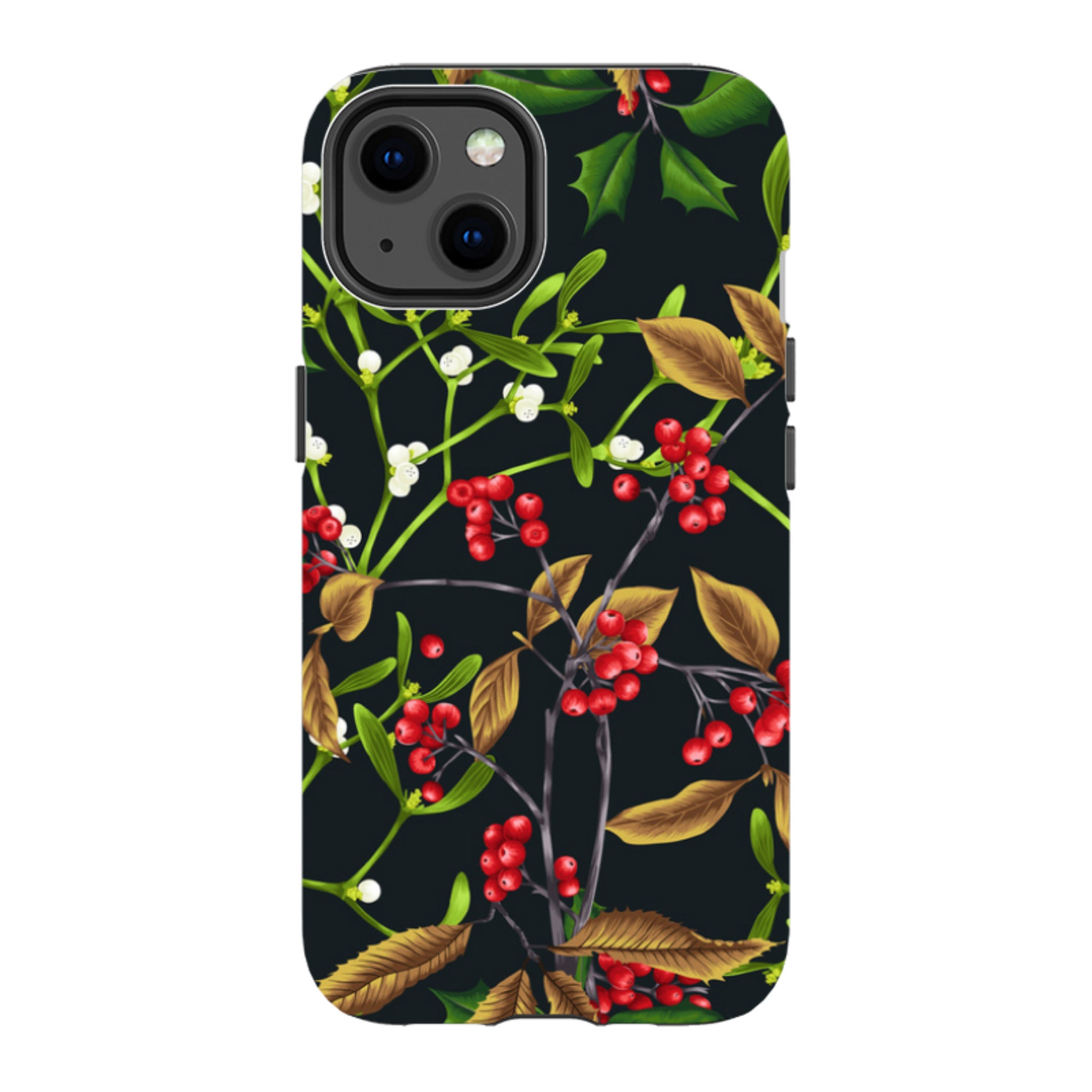 iPhone Tough Case - Magical Xmas Black