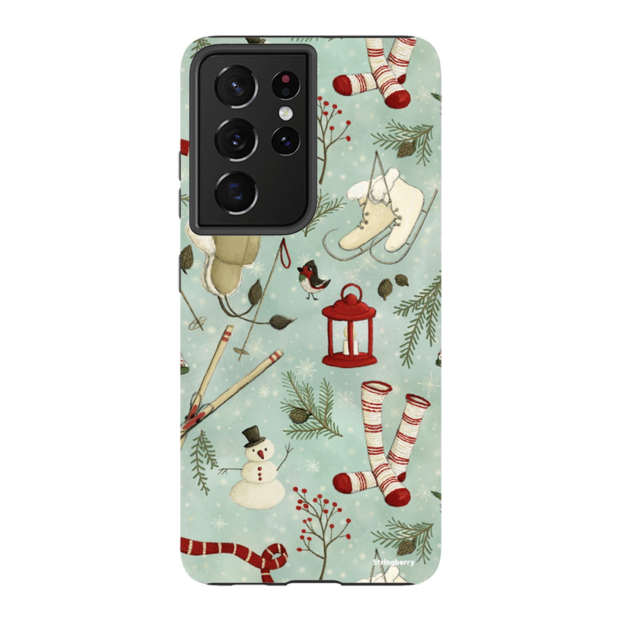 Samsung Tough Case - Winter Pattern By Maja Lindberg