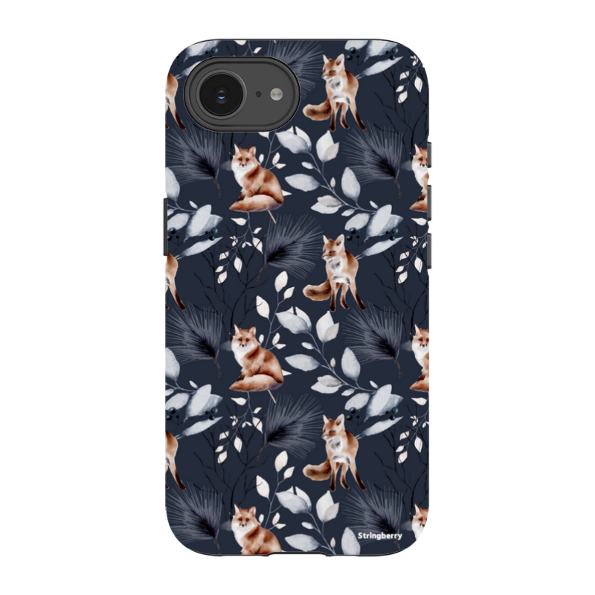 iPhone Tough Case - Foxy Xmas