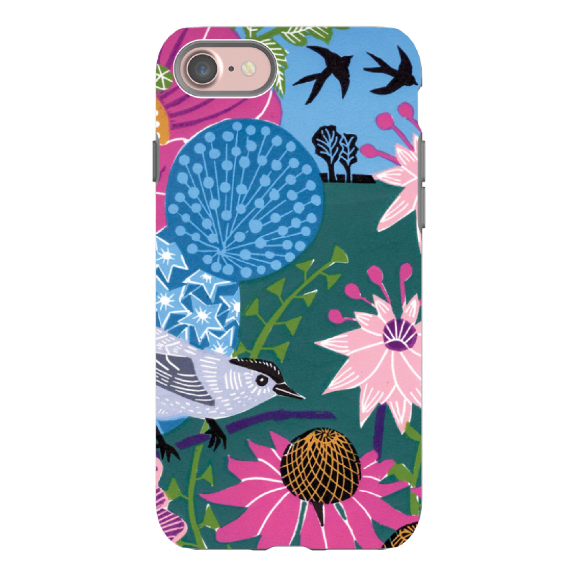 iPhone Tough Case - Garden By Kate Heiss