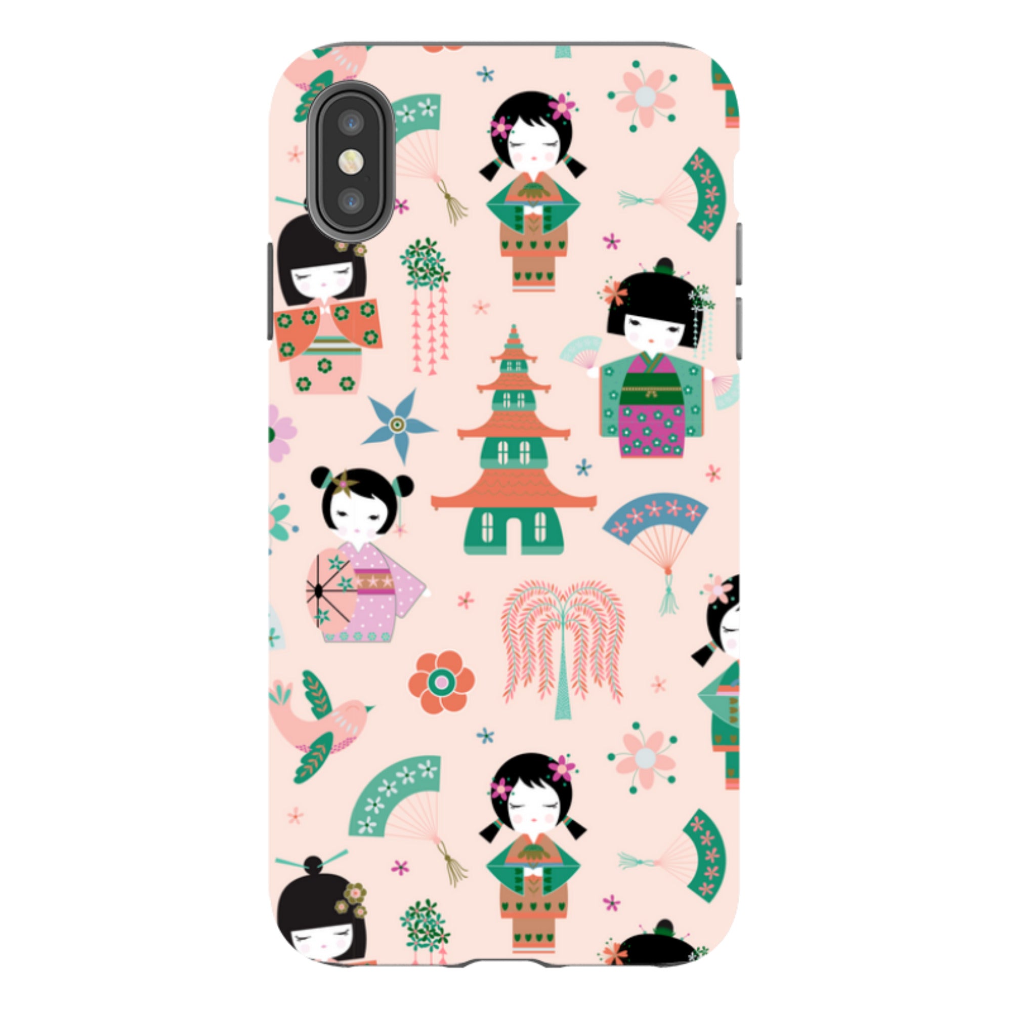 iPhone Tough Case - Sakura II By Suzy Taylor