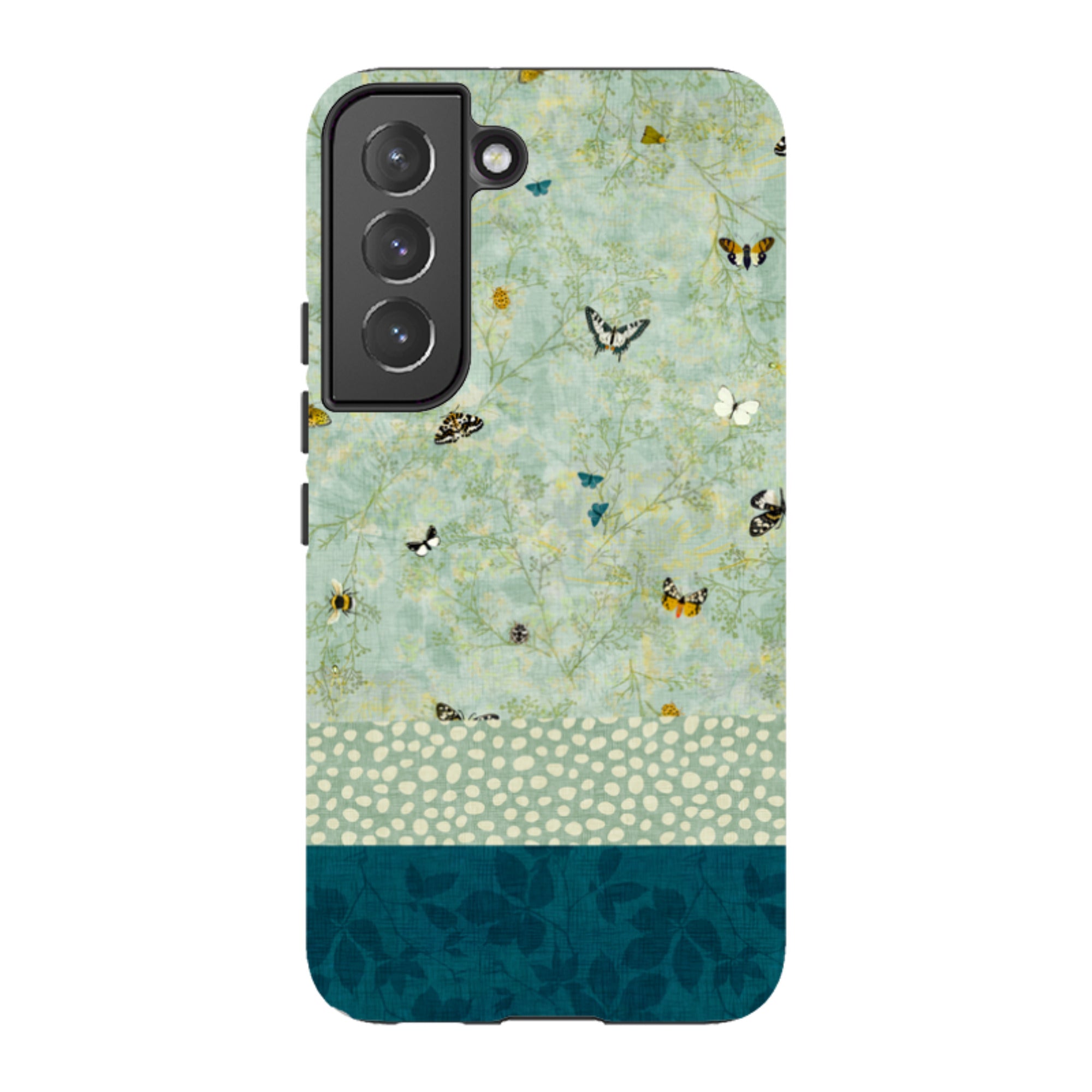 Samsung Tough  Case - Chinoiserie Garden Soft Sage 2 By Katherine Quinn