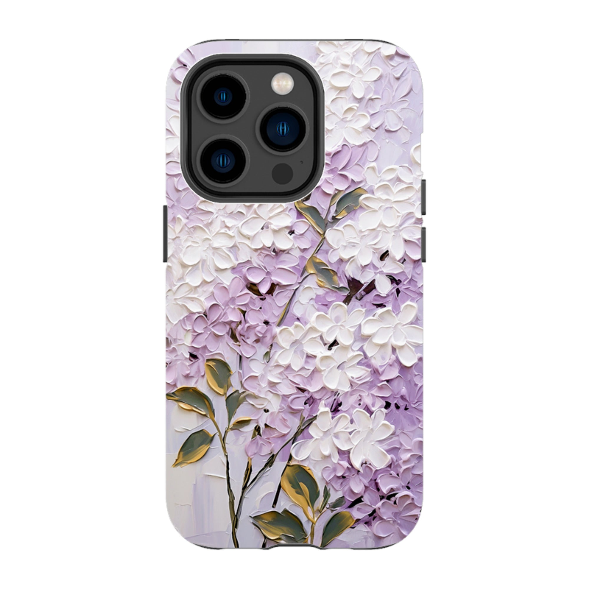 iPhone Tough Case - Purple Floral II