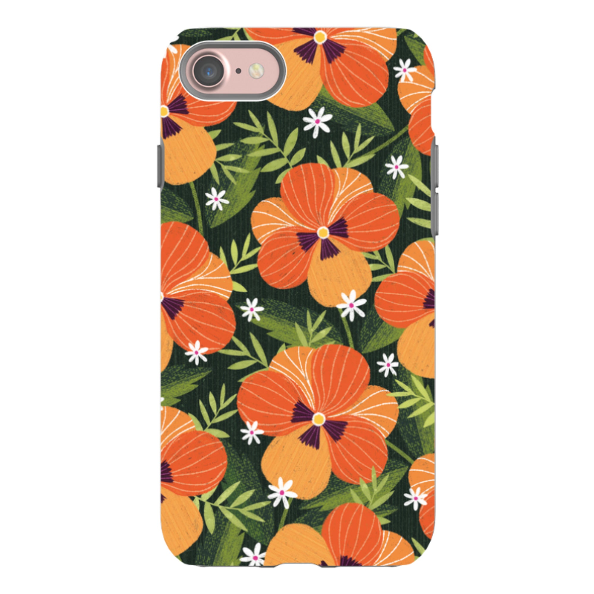 iPhone Tough Case - Pensees II By Ali Brookes