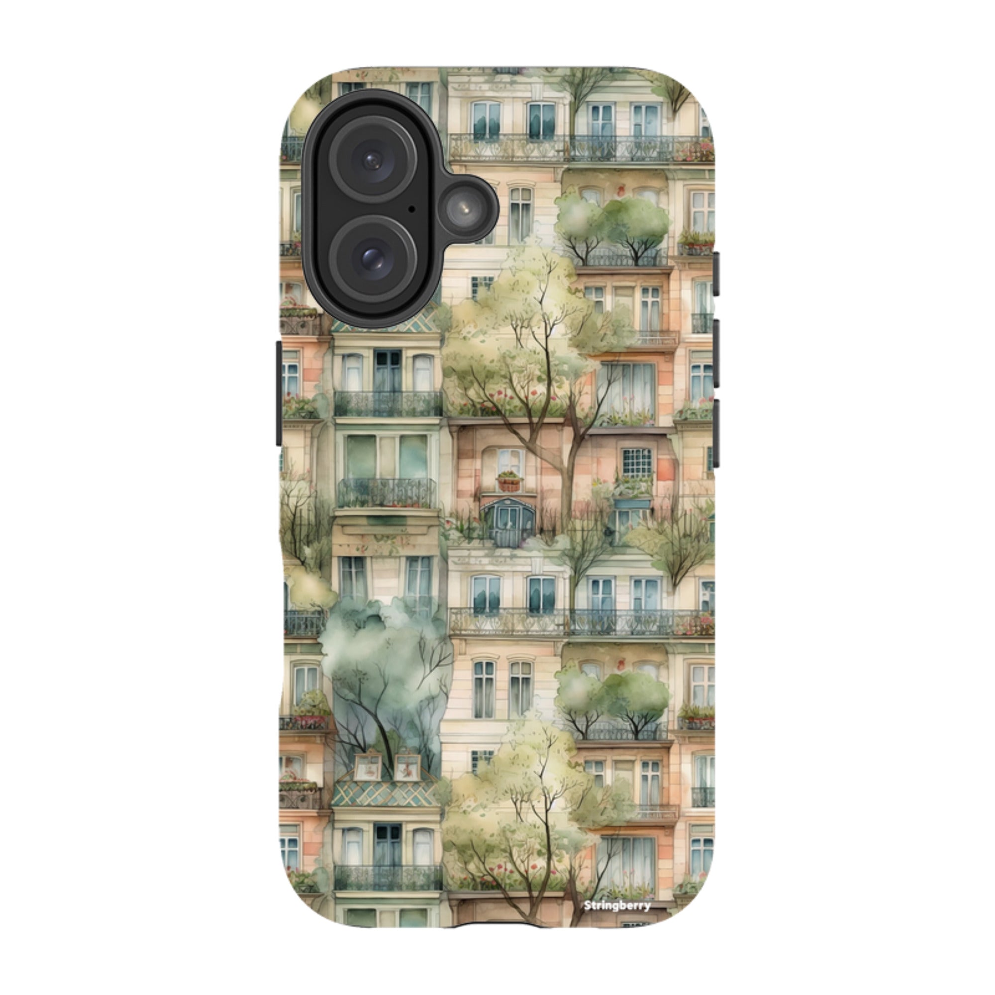 iPhone MagSafe Tough Case -  Montmartre Houses