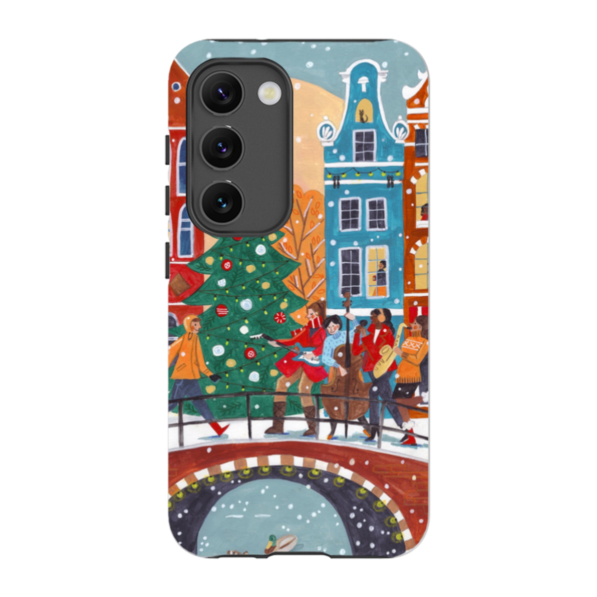 Samsung Tough Case - Christmas Music Amsterdam By Caroline Bonne Muller