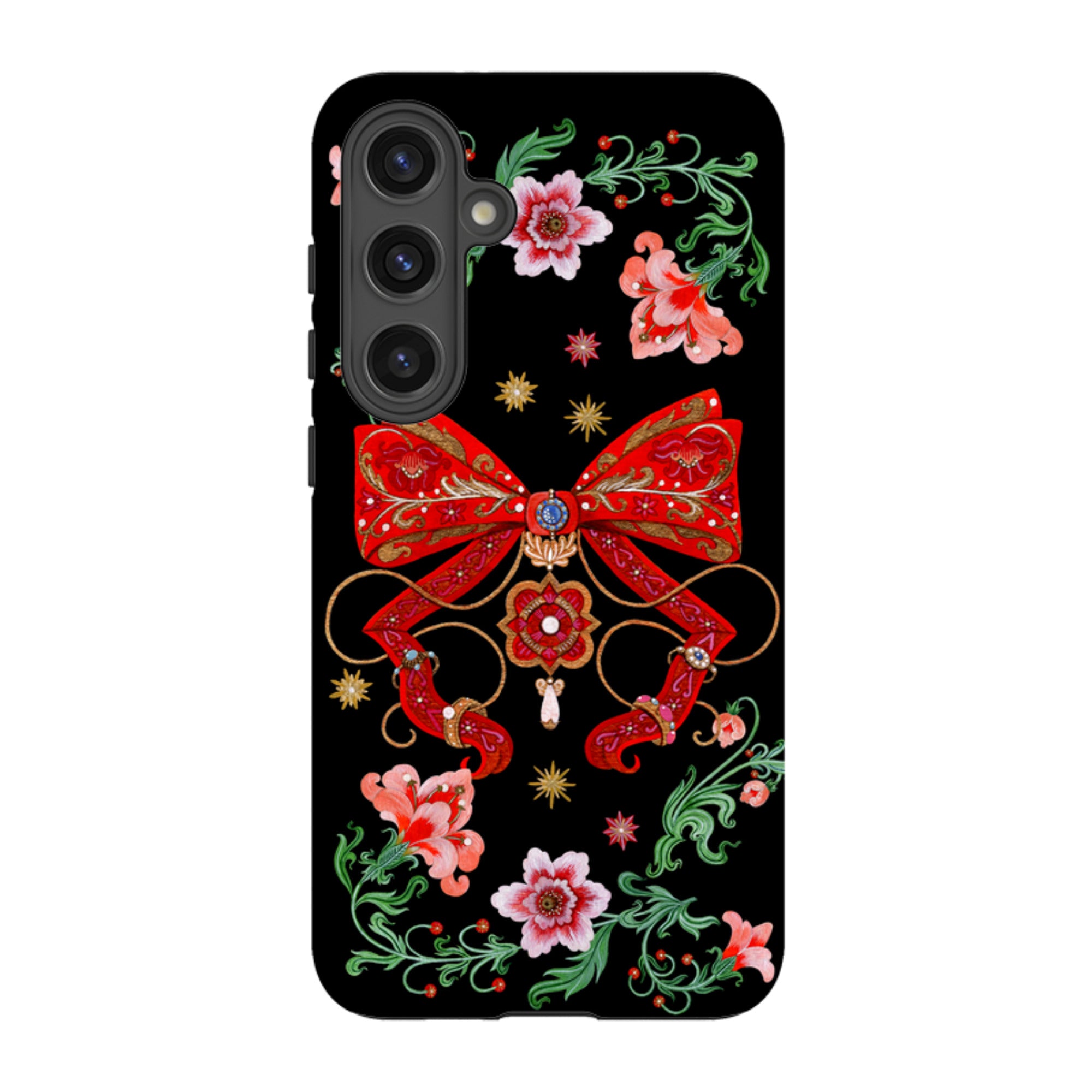 Samsung Tough  Case - Five Gold Ring By Maria Matos