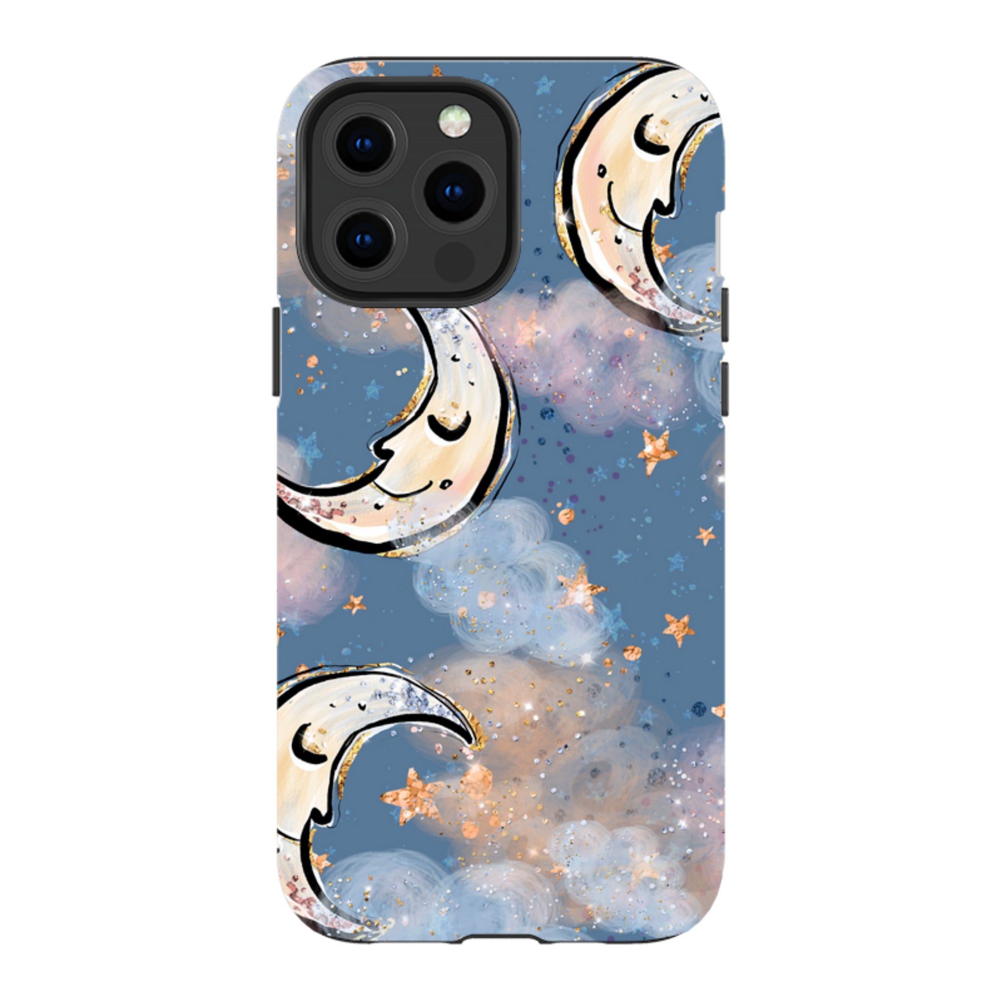 iPhone MagSafe Tough Case -  Moon and Stars