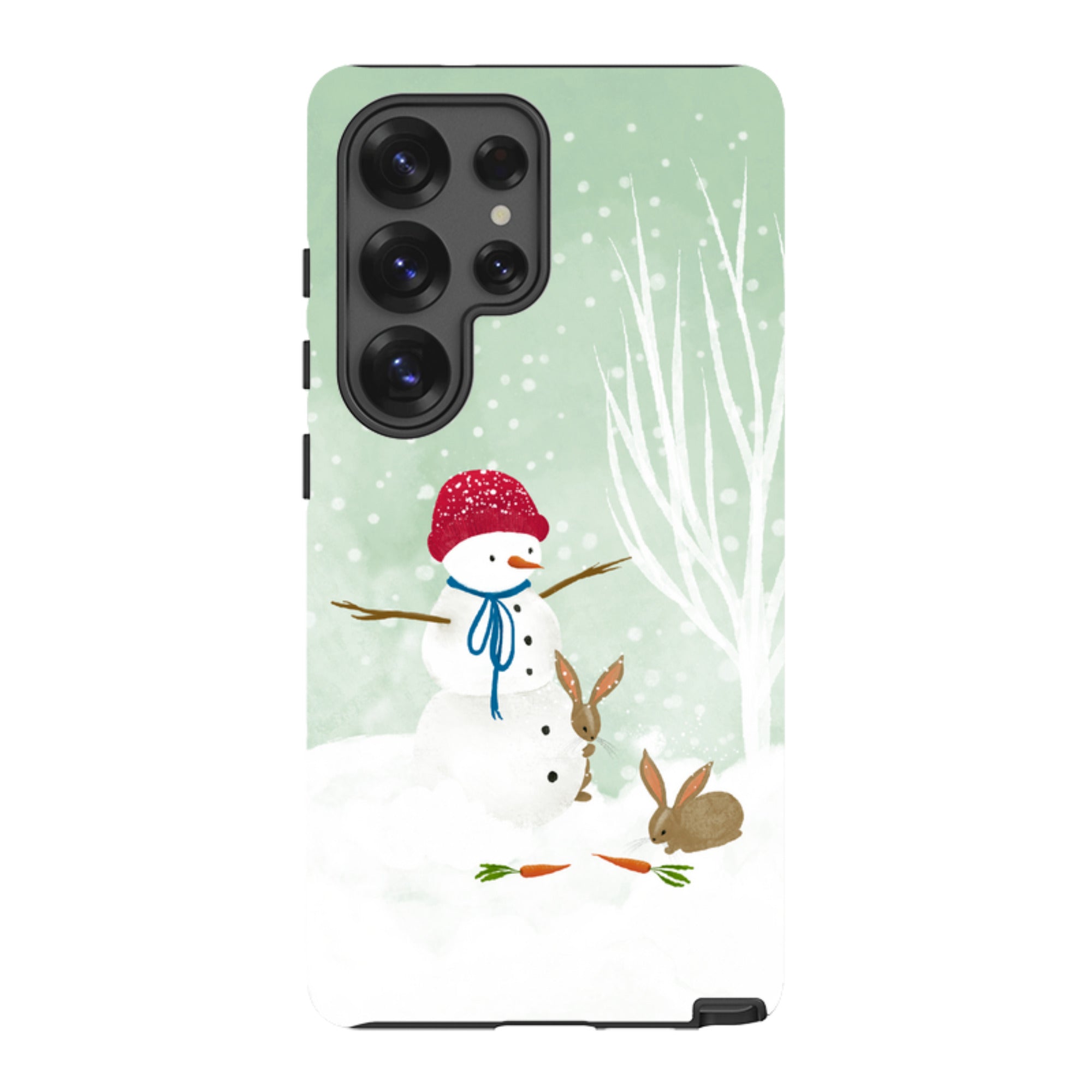 Samsung Tough Case - Snowman By Katherine Quinn