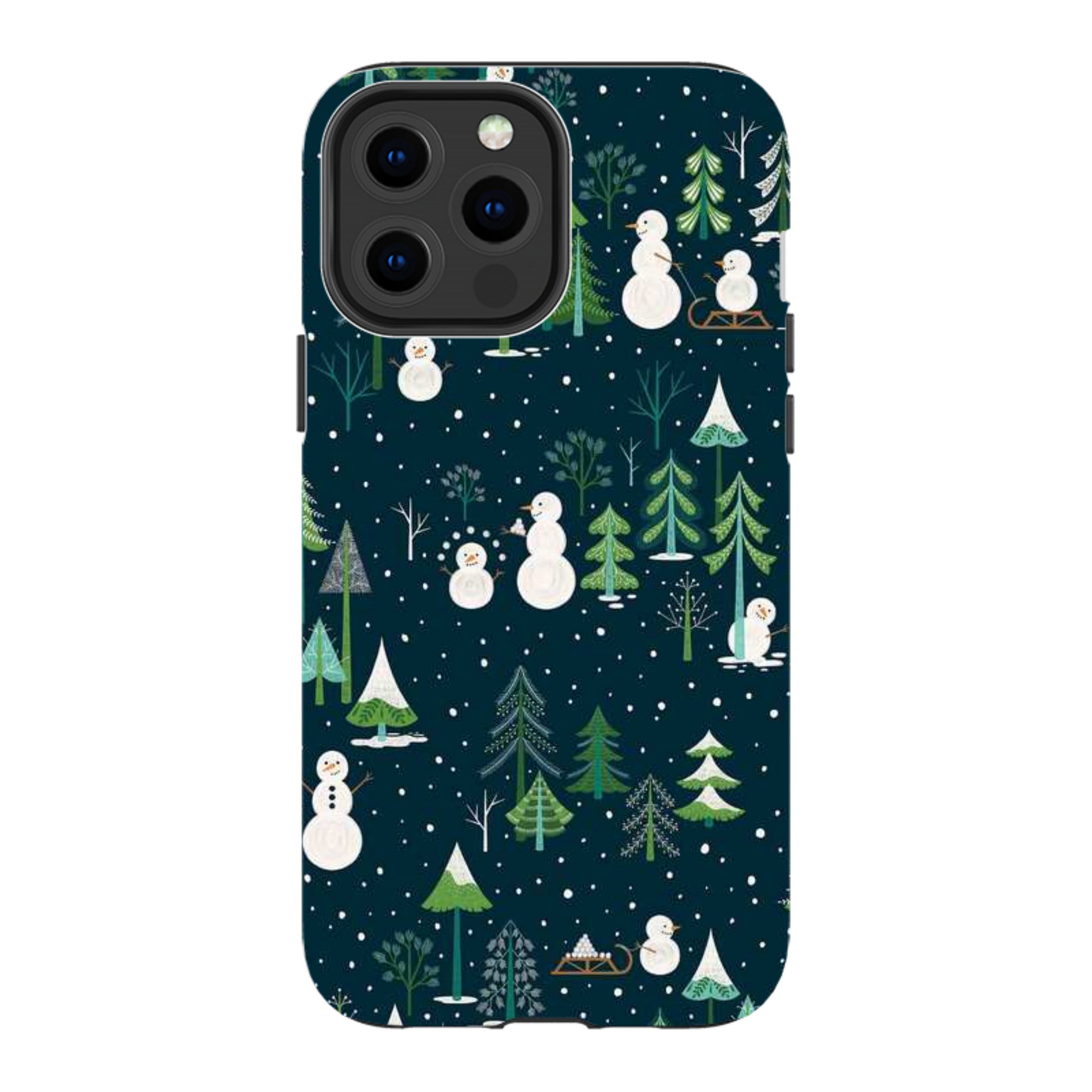 iPhone MagSafe Tough Case -  Snowman Playground By Jenny Zemanek