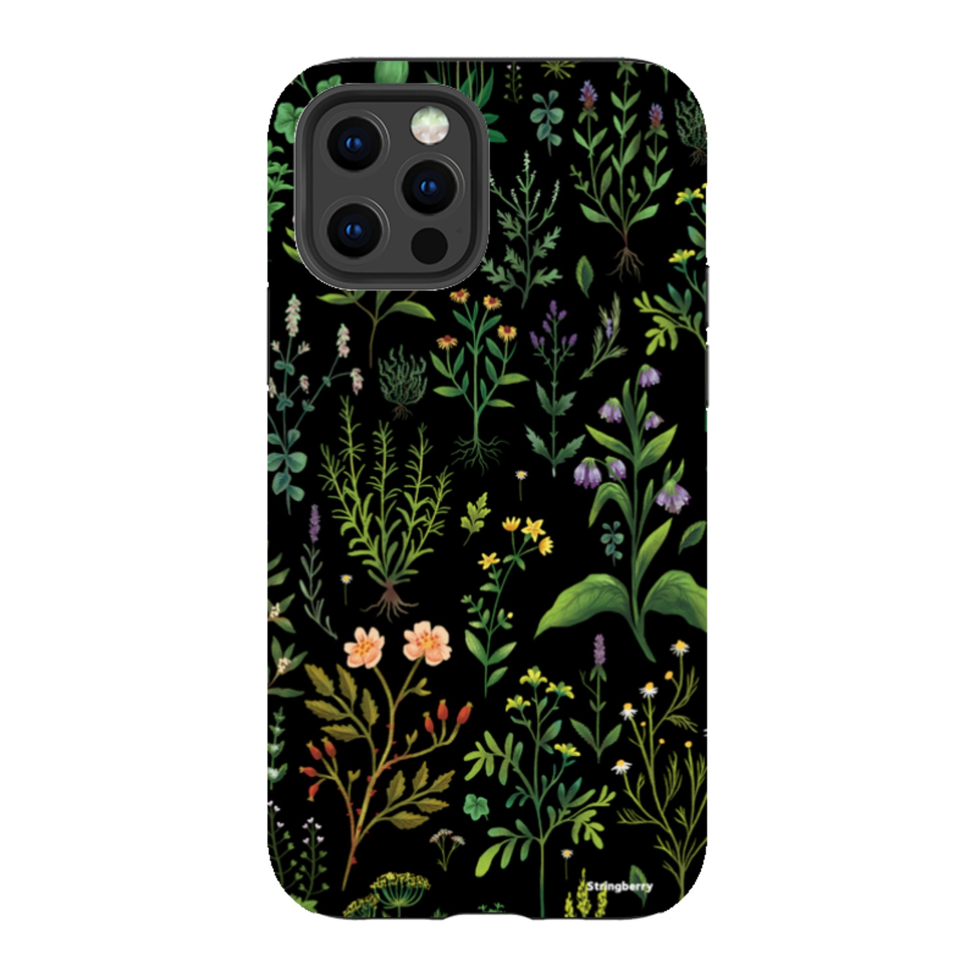 iPhone Tough Case - Medieval Herbal By Anna Stead