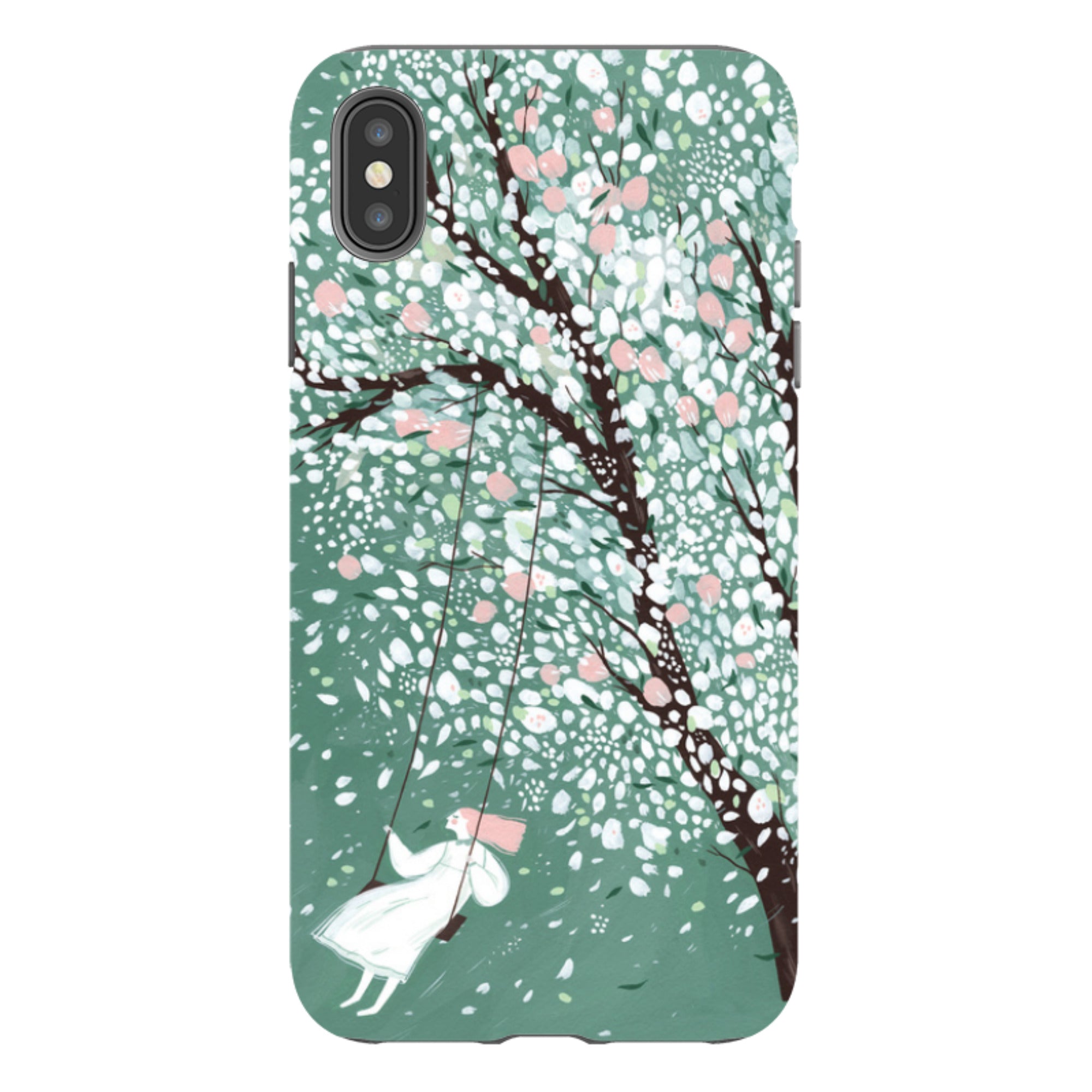 iPhone Tough Case - The Apricot Tree By Madalina Andronic
