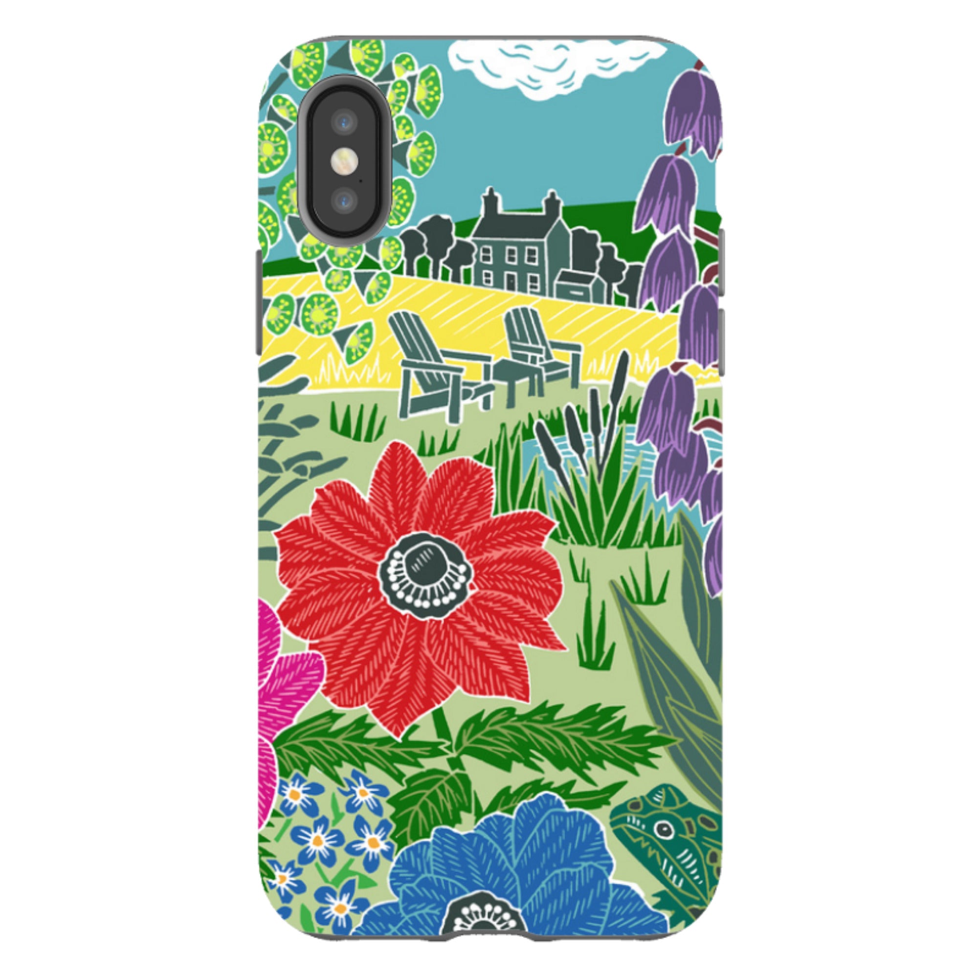 iPhone Tough Case - Camassias By kate Heiss
