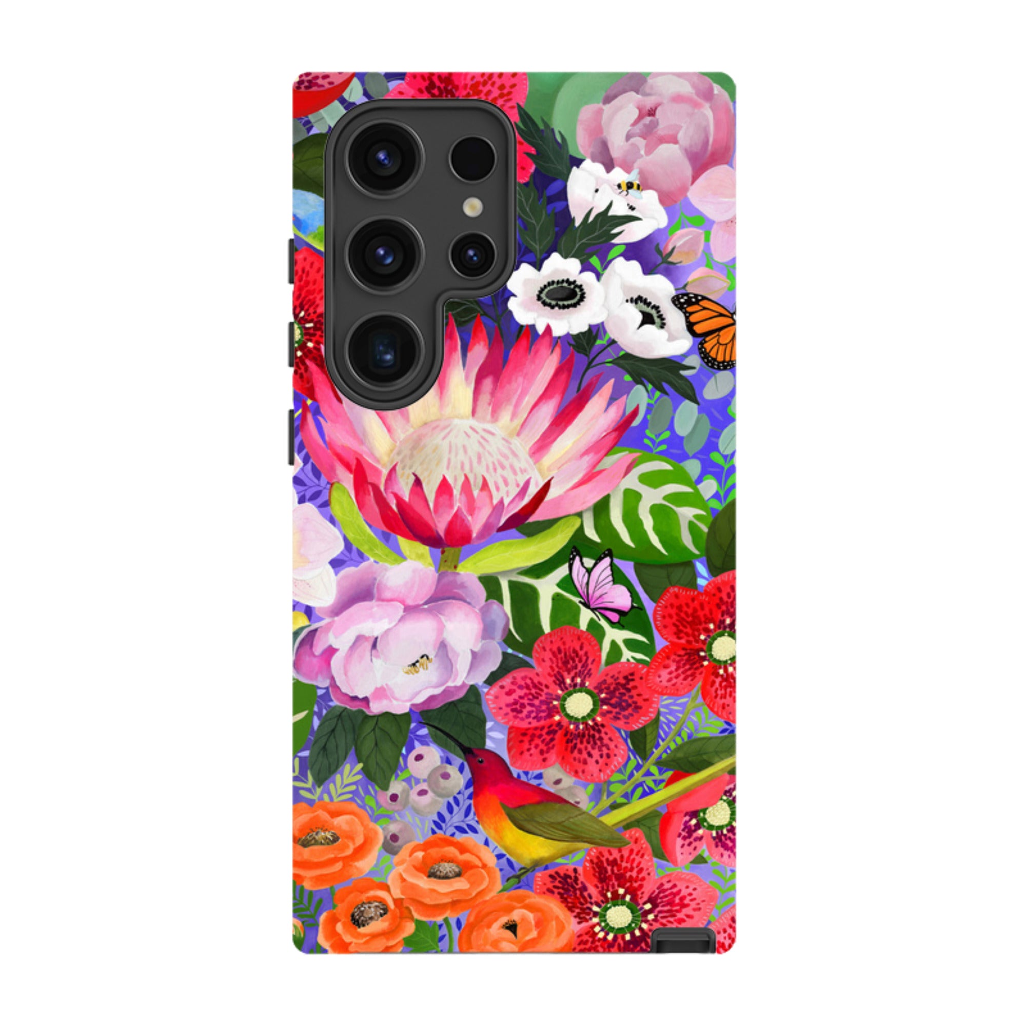 Samsung Tough Case - Exotic Birds By Bex Parkin