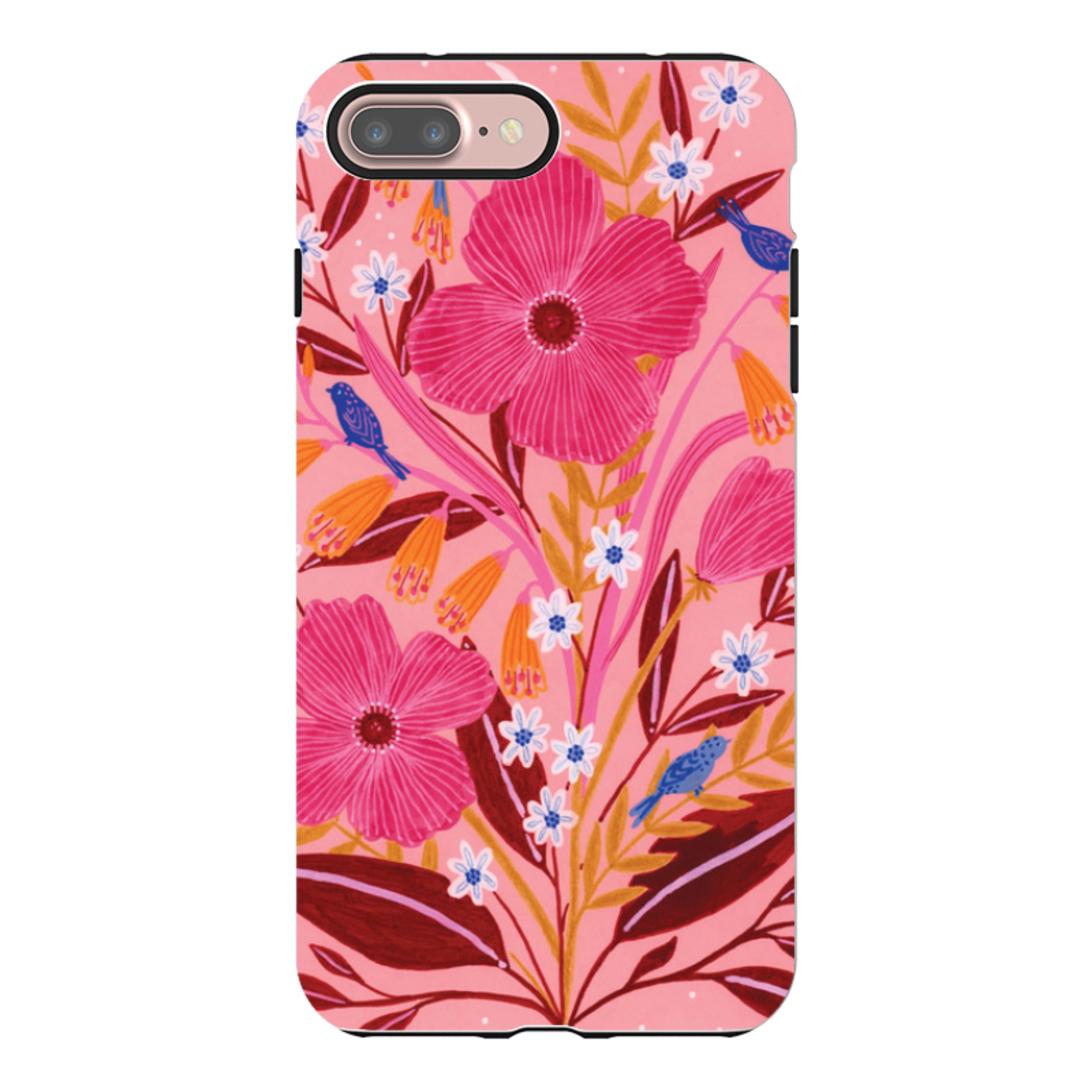 iPhone Tough Case - Flowers By Lee Foster Wilson