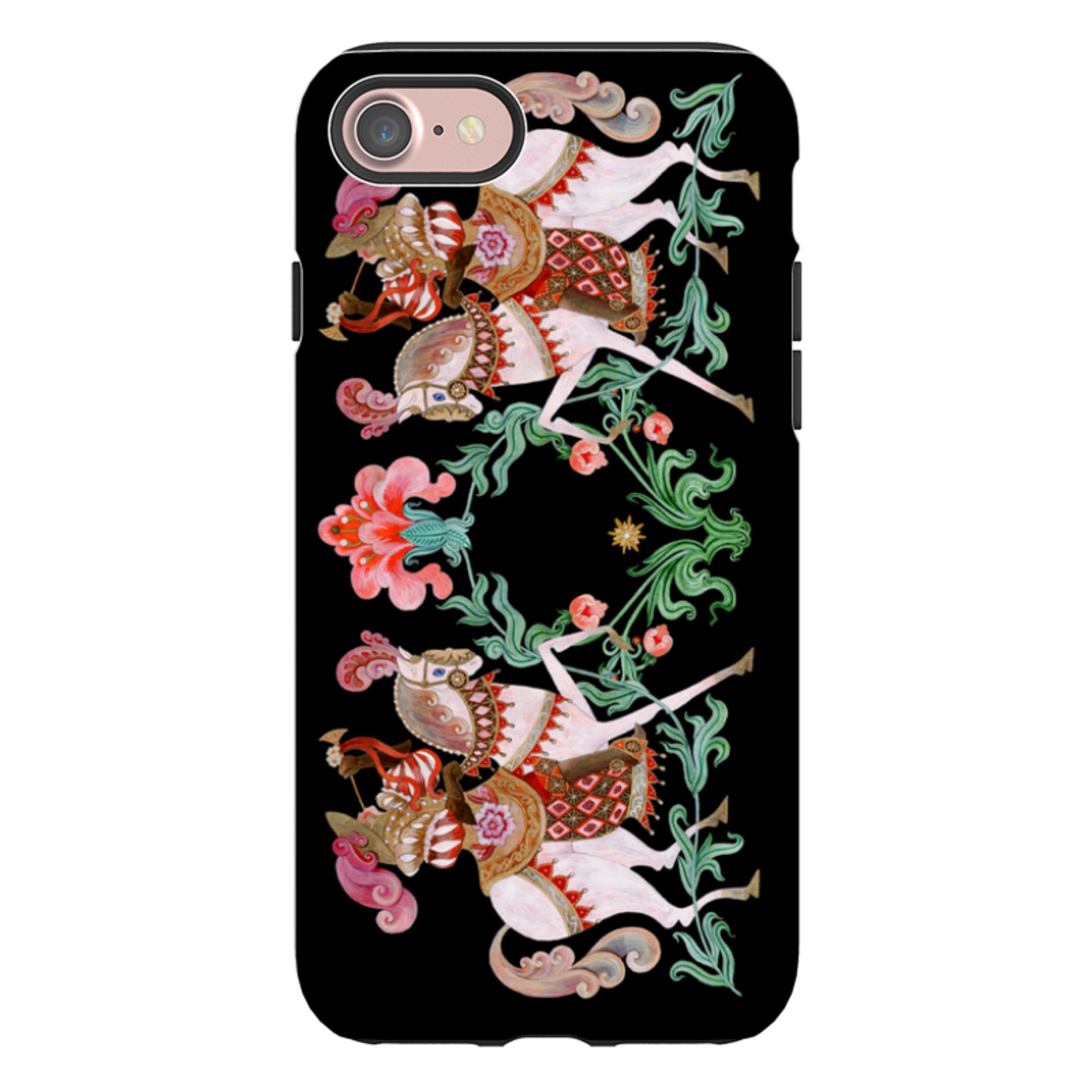 iPhone Tough  Case - Eleven Pipers Piping By Maria Matos