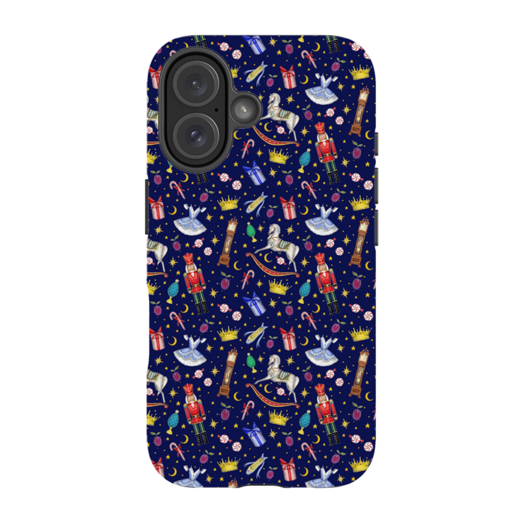 iPhone MagSafe Tough Case - Blue Nut Cracker By Catherine Rowe