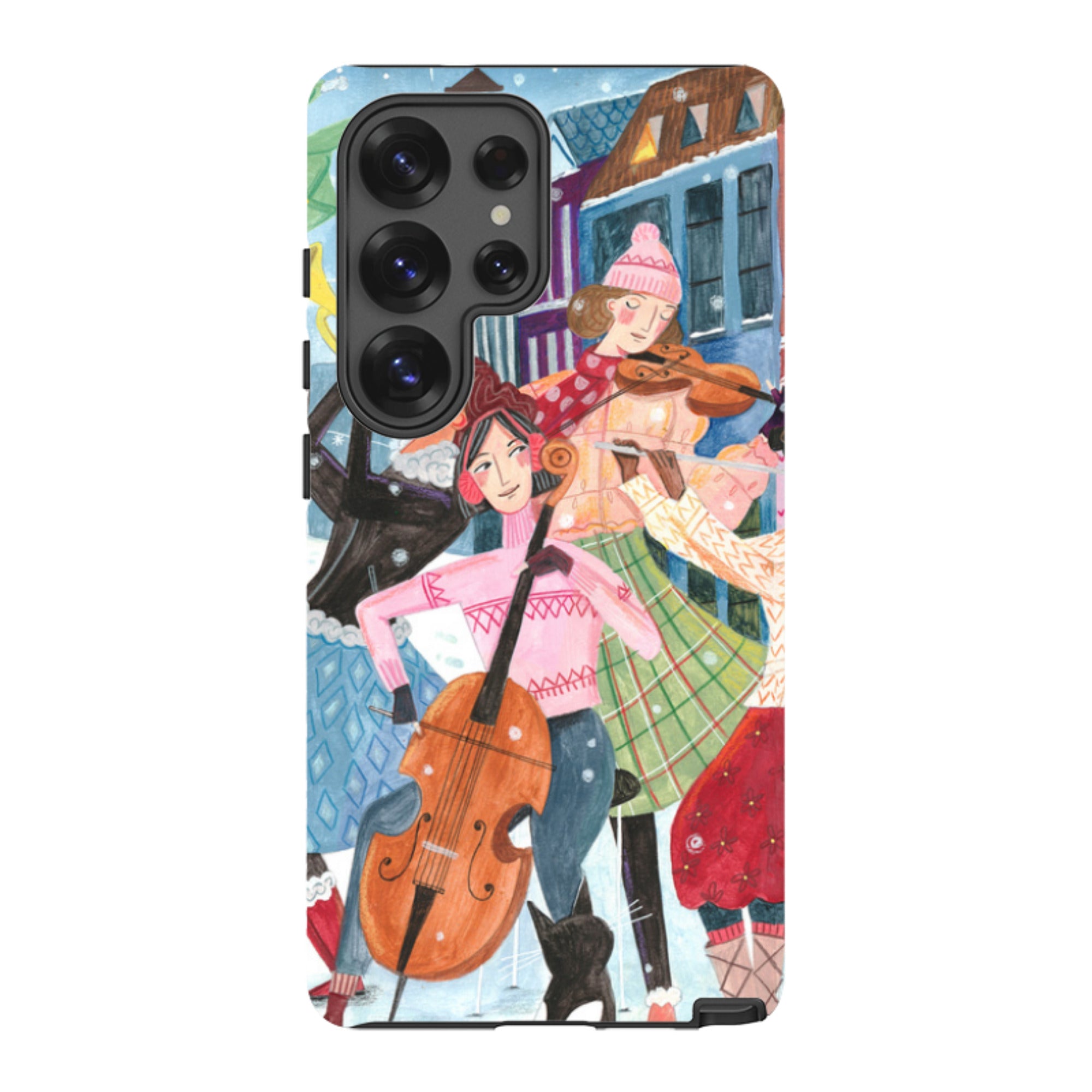 Samsung Tough Case - Musical Winter By Caroline Bonne Muller